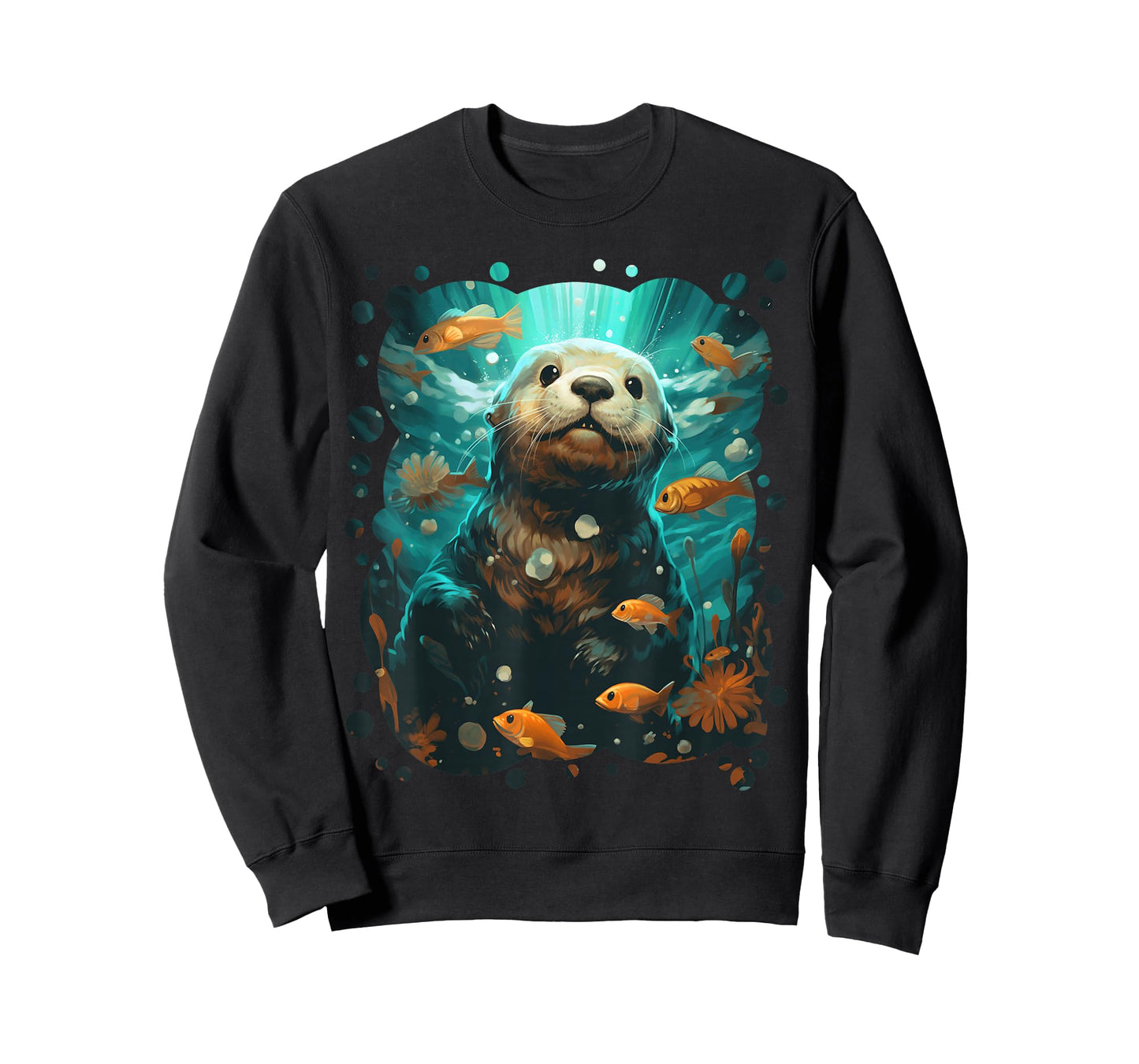 Cute Sea Otter Animal Nature Lovers Graphic T-Shirt