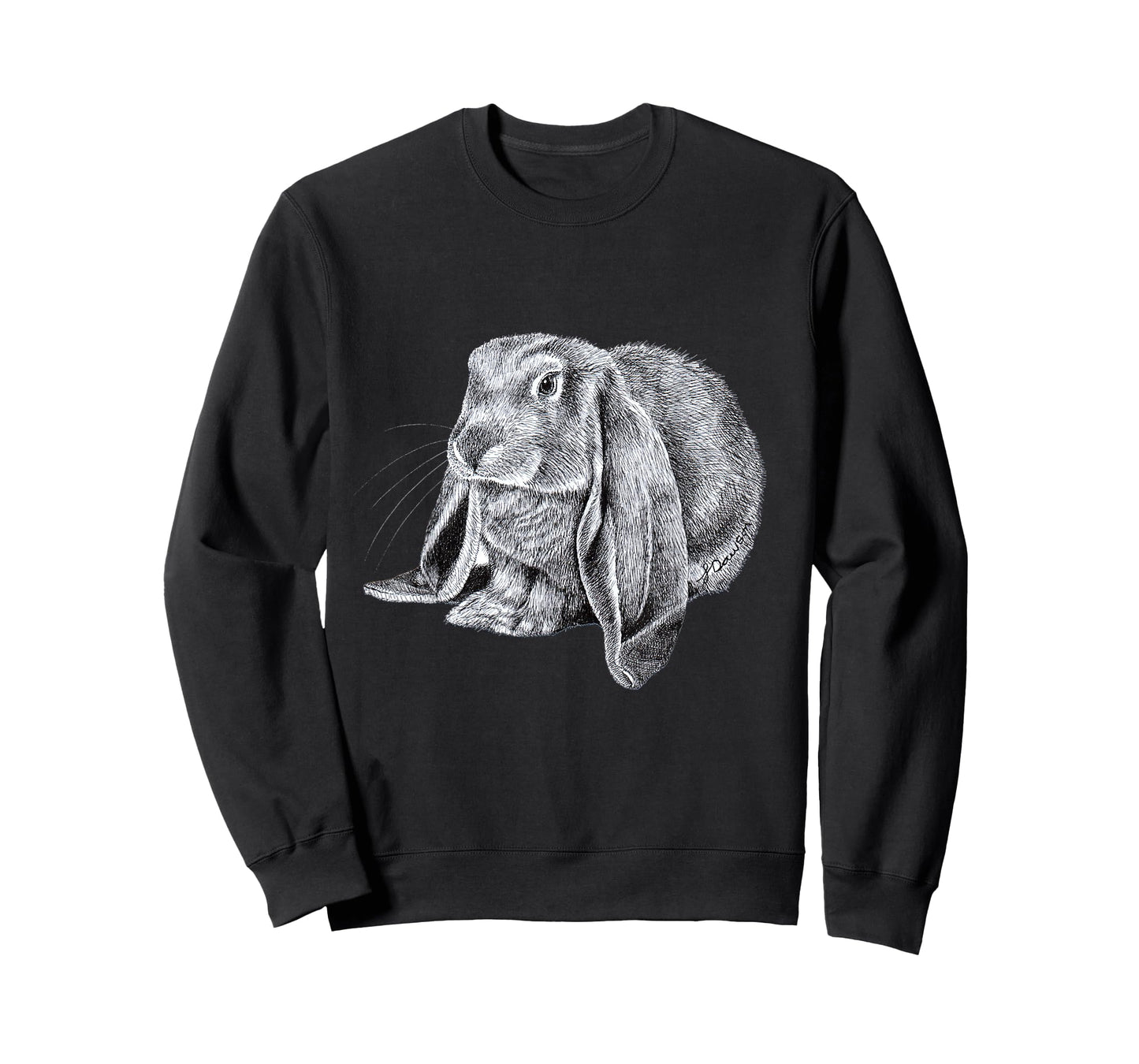 Cute English Lop Eared Bunny Rabbit T-Shirt