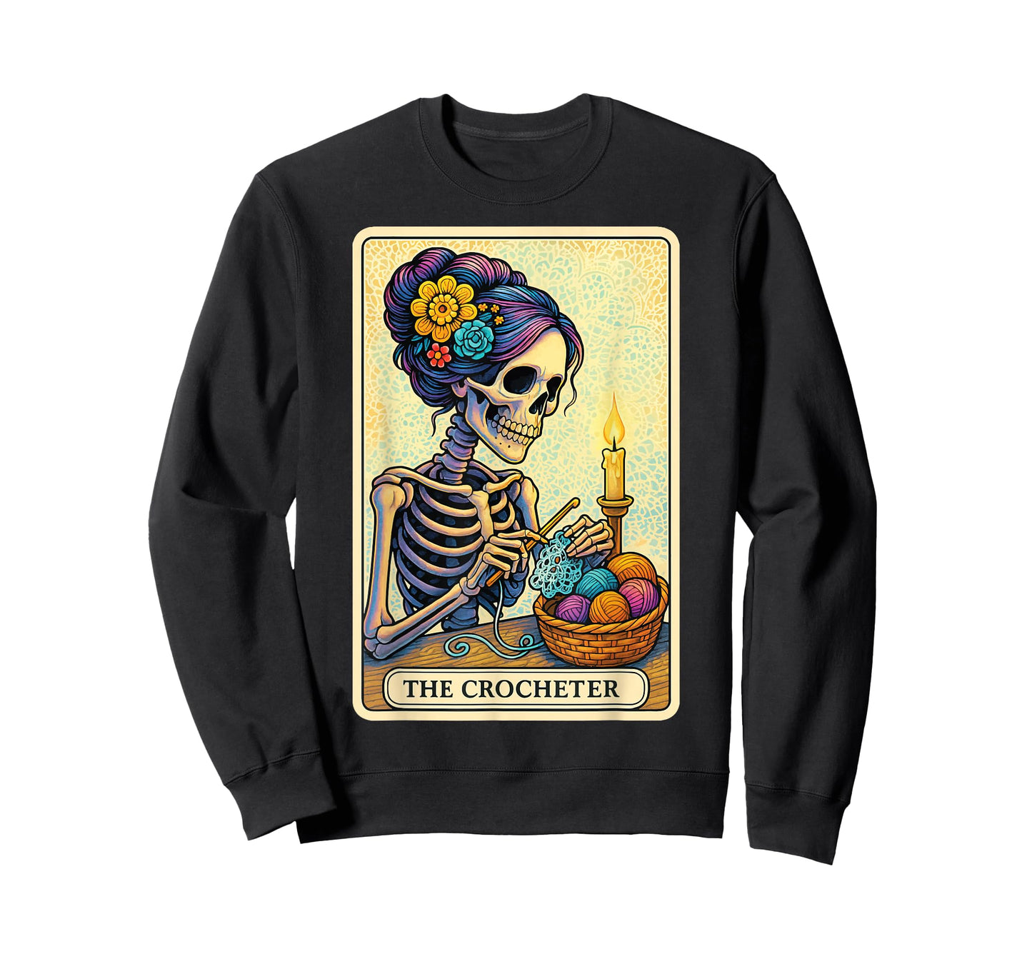 The Crocheter Tarot Card T-Shirt