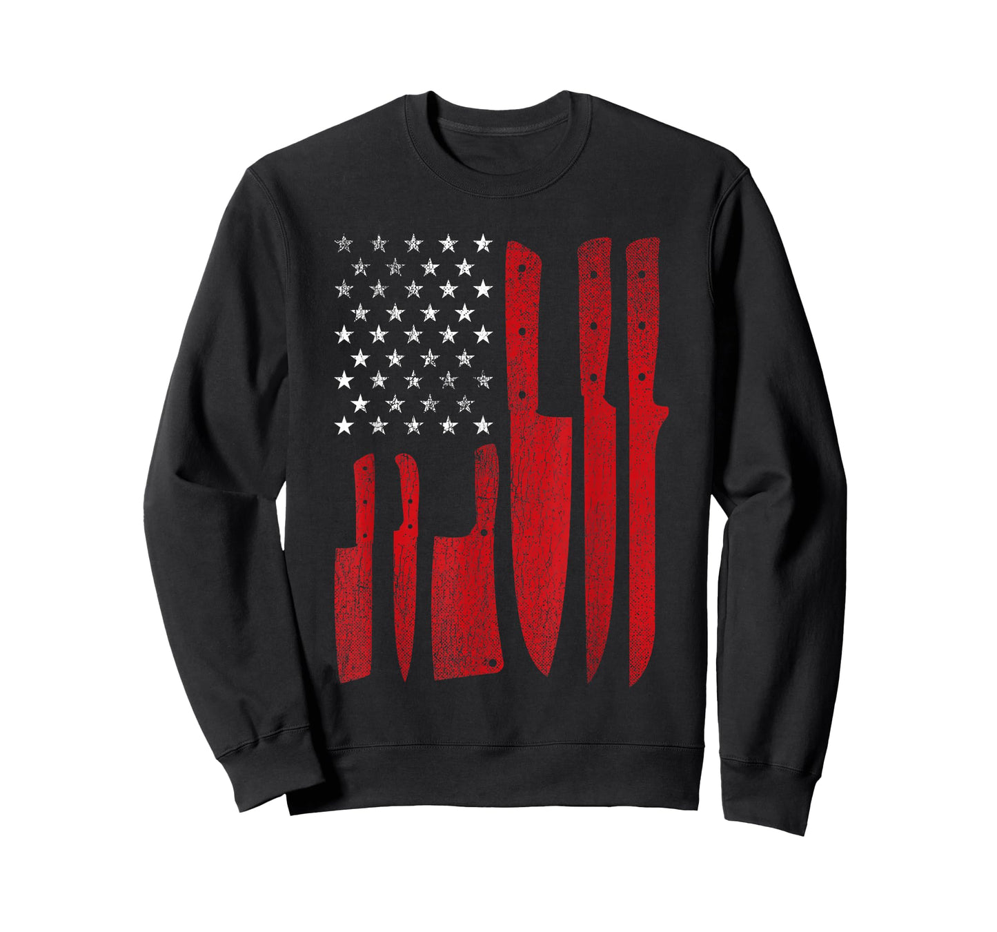 American Flag USA - Butcher Butchery Slaughterer T-Shirt