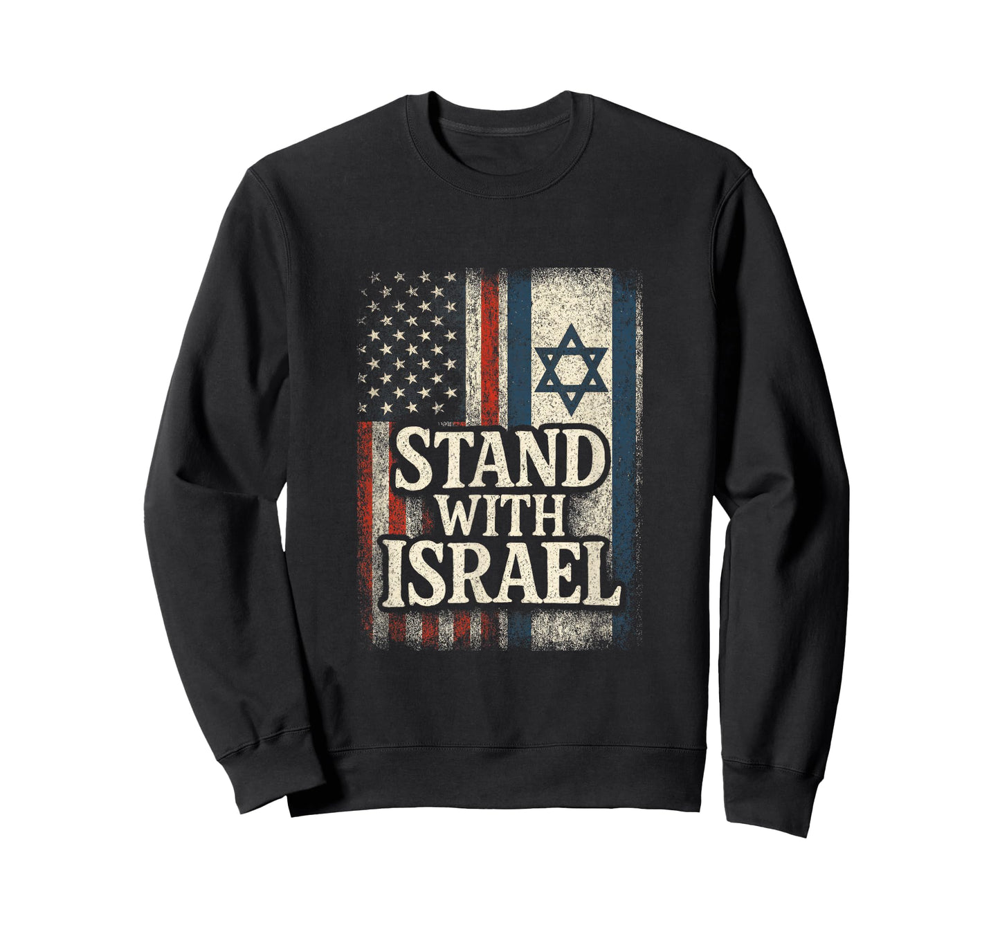 Israeli American Flag Pride Israel Usa T-Shirt