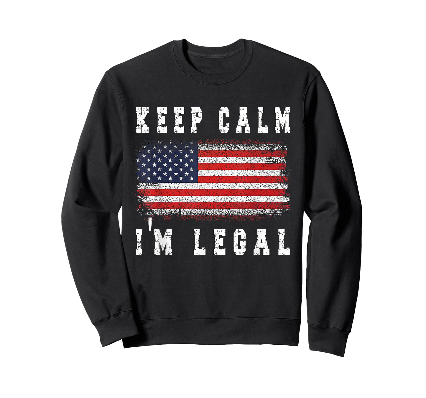 I'm Legal New US Citizen American Flag US Citizenship USA T-Shirt