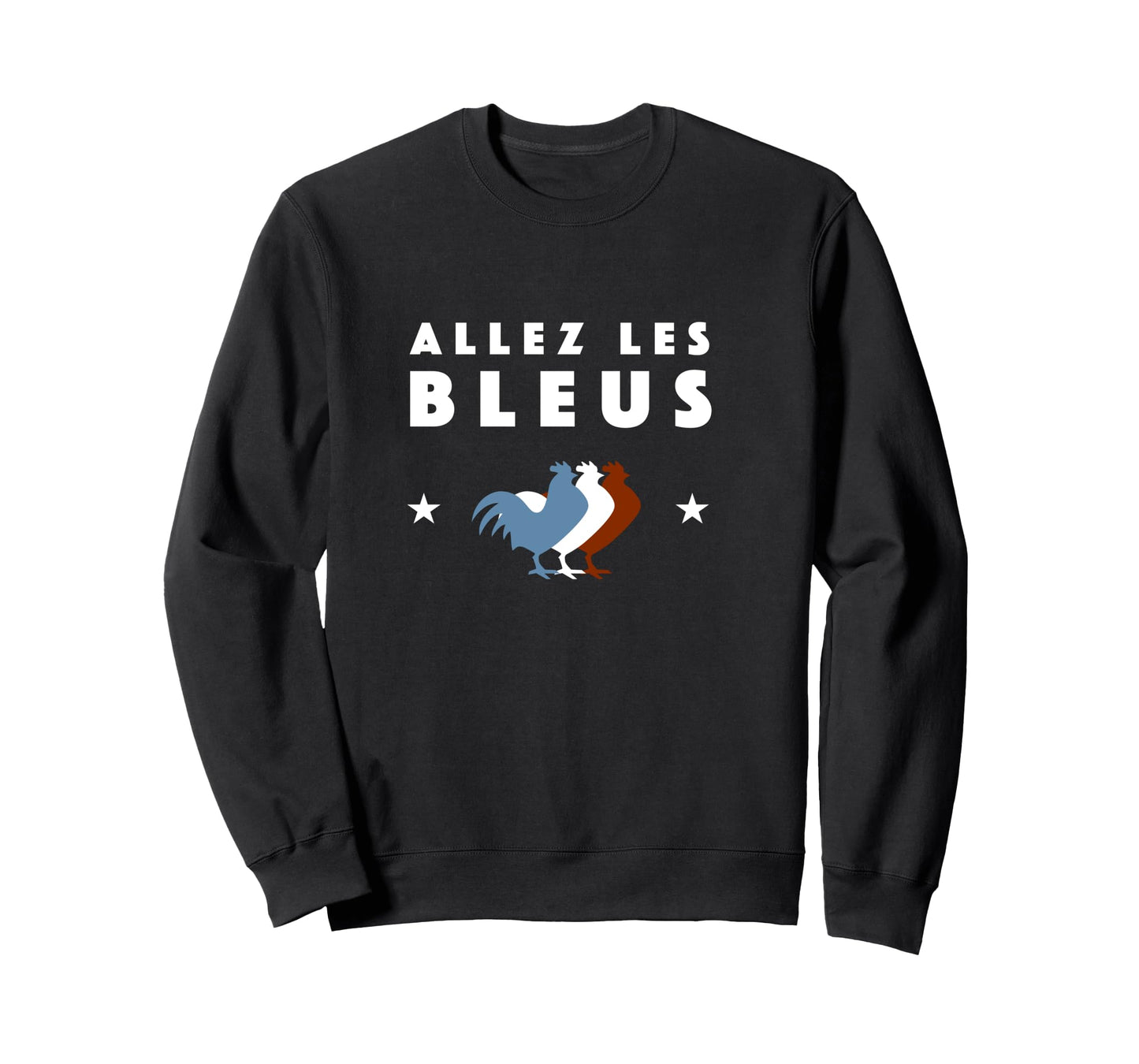 Retro France Soccer Shirt 2018 French Flag ALLEZ LES BLEUS