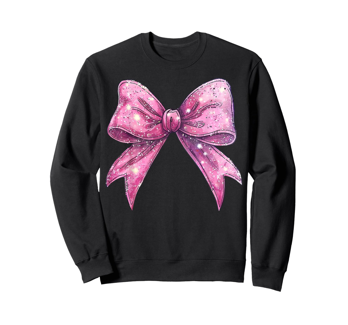 Cute Pink Bow Coquette Aesthetic Bow Print Bow T-Shirt