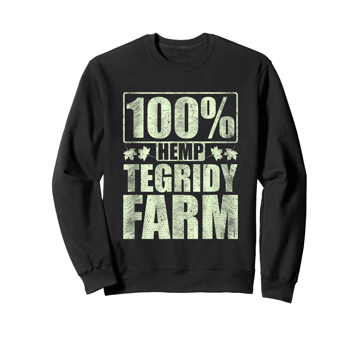 100% Hemp Tegridy Farm T-Shirt Funny Vintage Farm Gift Tee T-Shirt