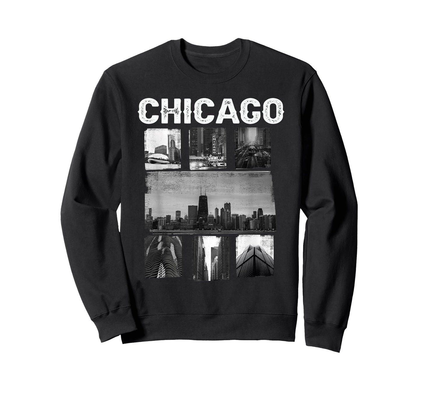Illinois Chicago Skyline Chi Town T-Shirt