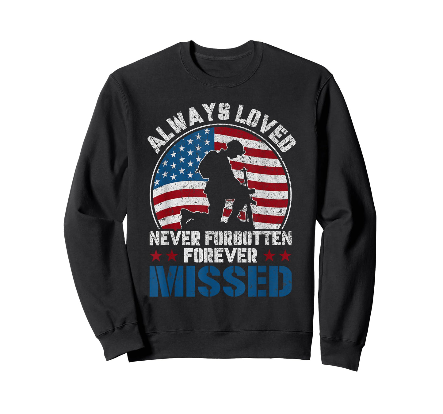 Memorial Day USA Flag Soldier Tribute Remember And Honor T-Shirt
