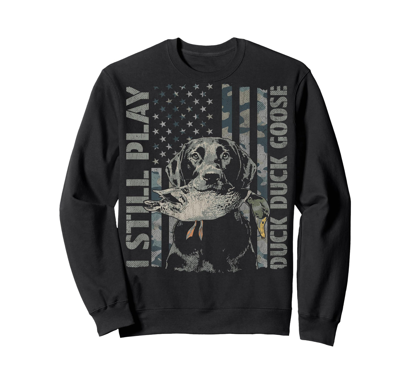 I Still Play Duck Hunting (Design on Back) T-Shirt