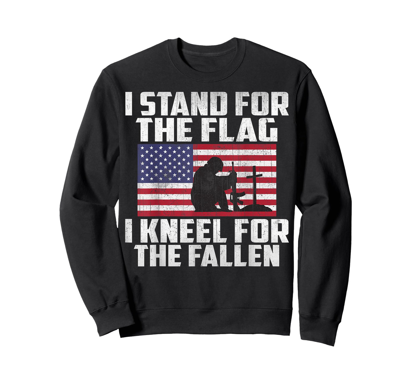 I Stand For The Flag Kneel For The Fallen Memorial Day Shirt T-Shirt