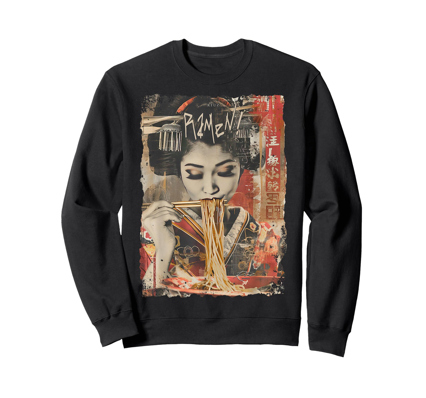 Ramen Noodles Kawaii Japan Fashion Y2K Otaku Manga Anime T-Shirt