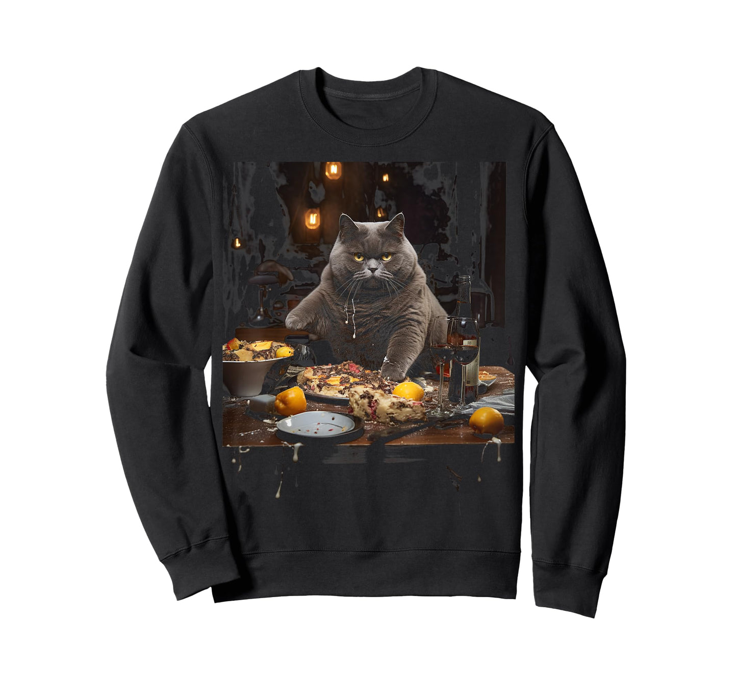 Chartreux Cat Eyes Kitty Kitten Cat Artwork Cat Face T-Shirt