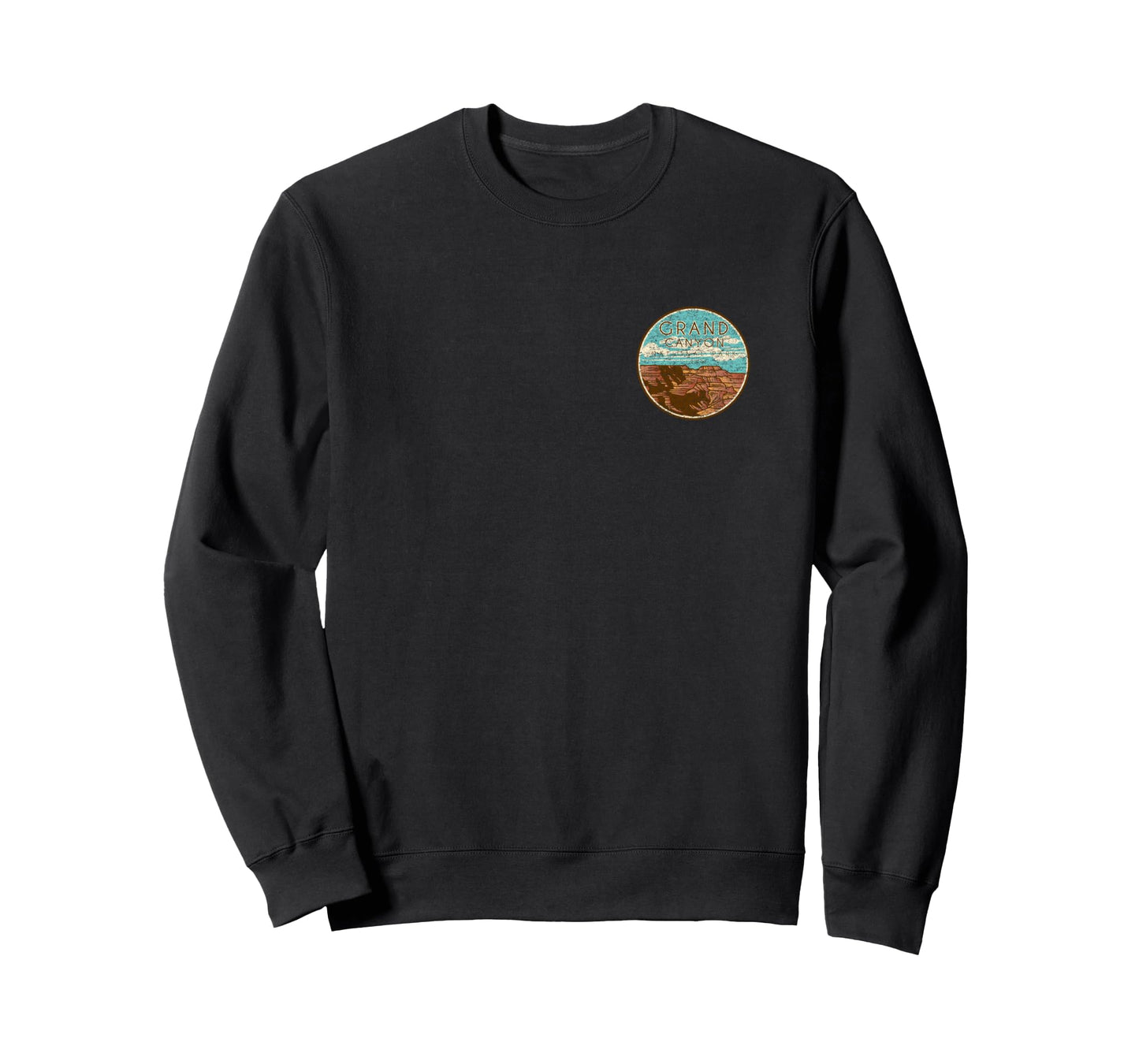 Grand Canyon National Park Retro Long Sleeve T-Shirt