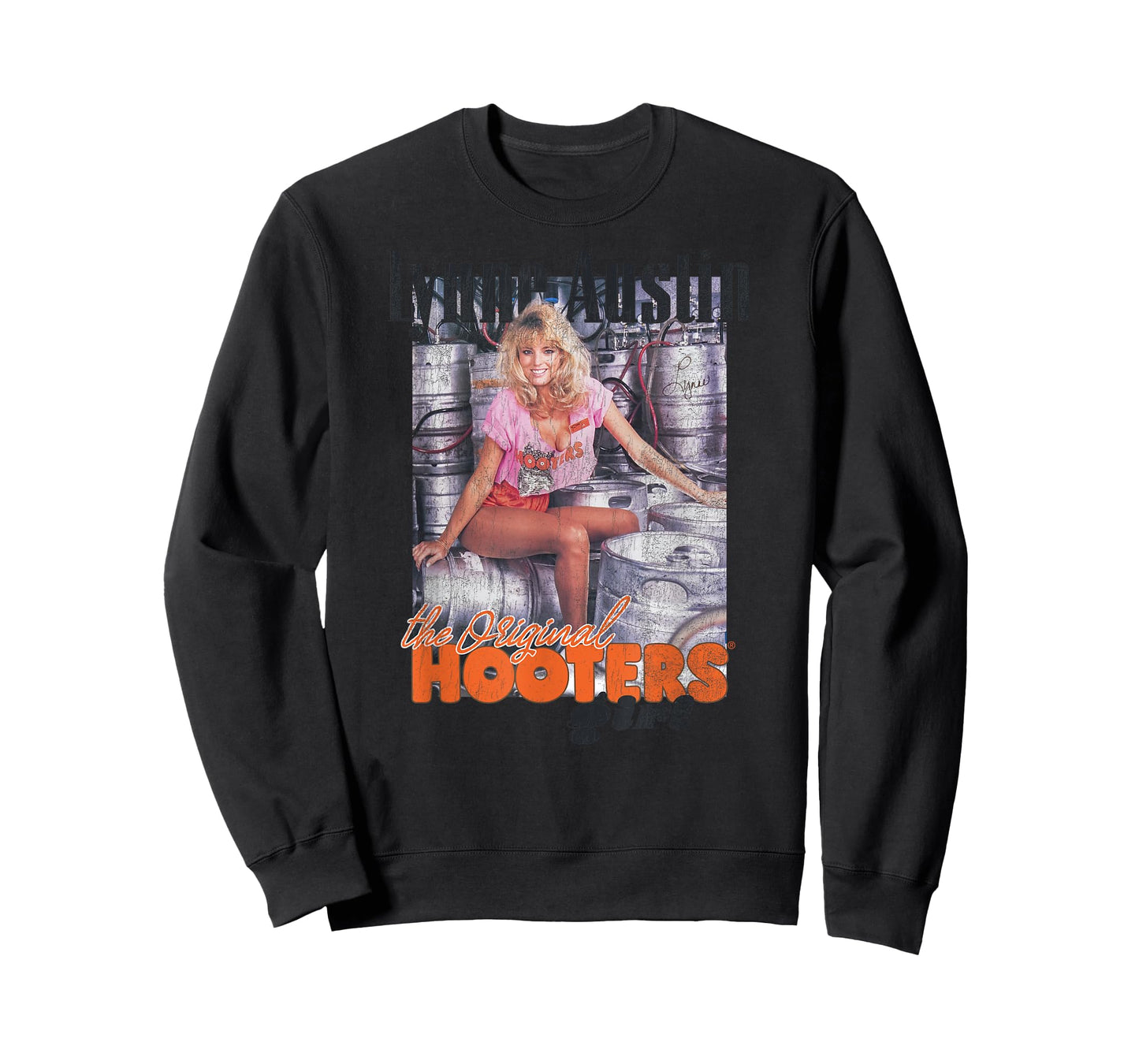 Hooters Calendar Lynne Austin Original Hooters Girl Vintage T-Shirt