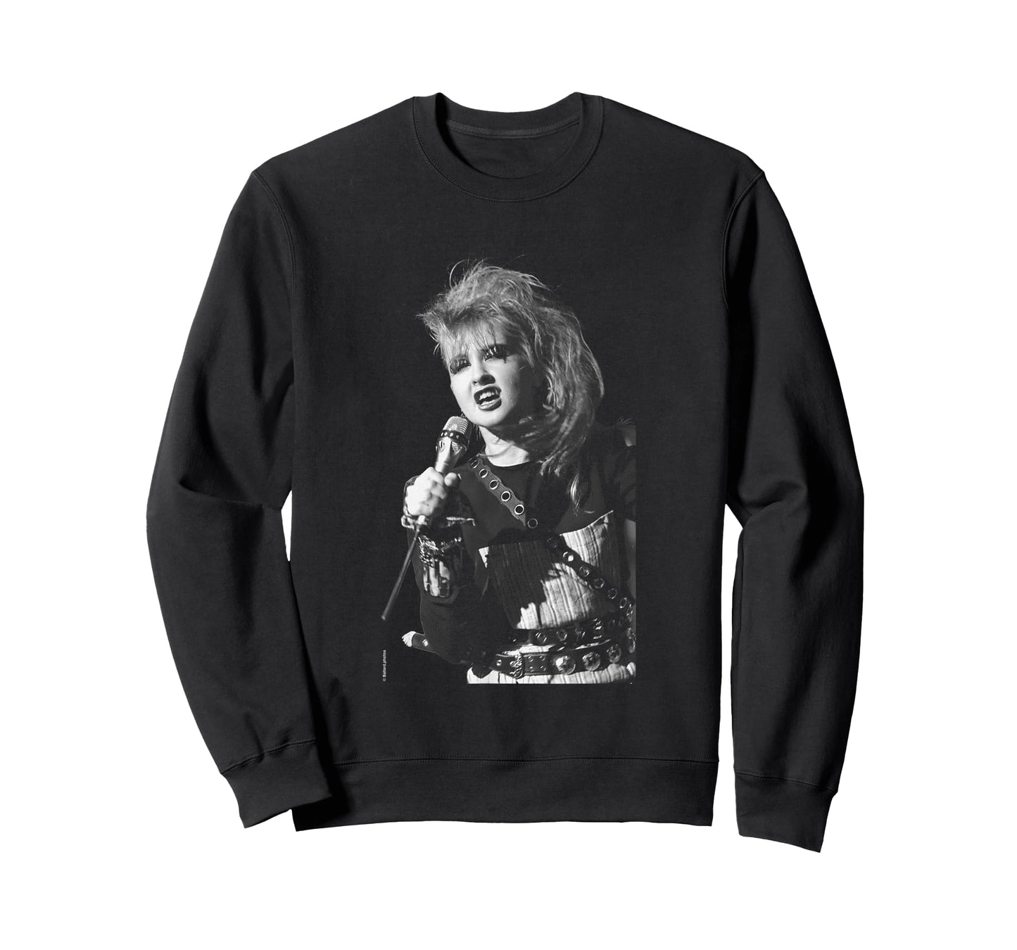 Pop Singer Cyndi Lauper Live by Allan Ballard T-Shirt