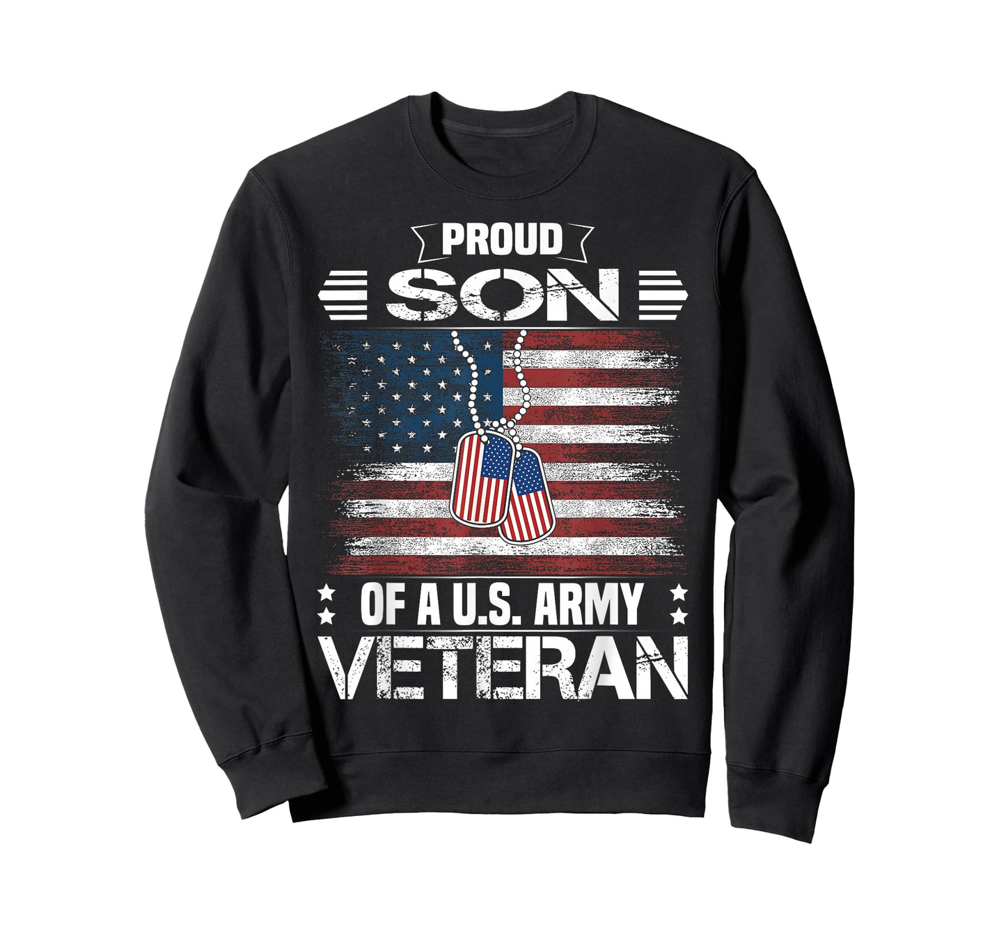 Proud Son of A US Army Veteran Day Family Matching T-Shirt