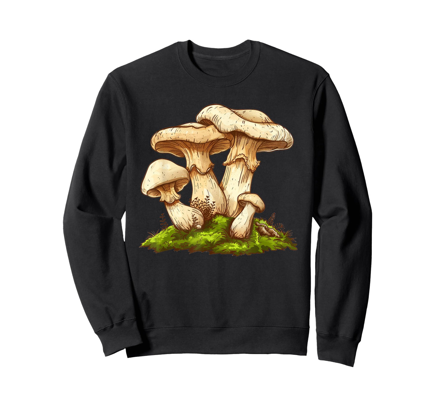 King Trumpet Mushrooms With Moss T-Shirt