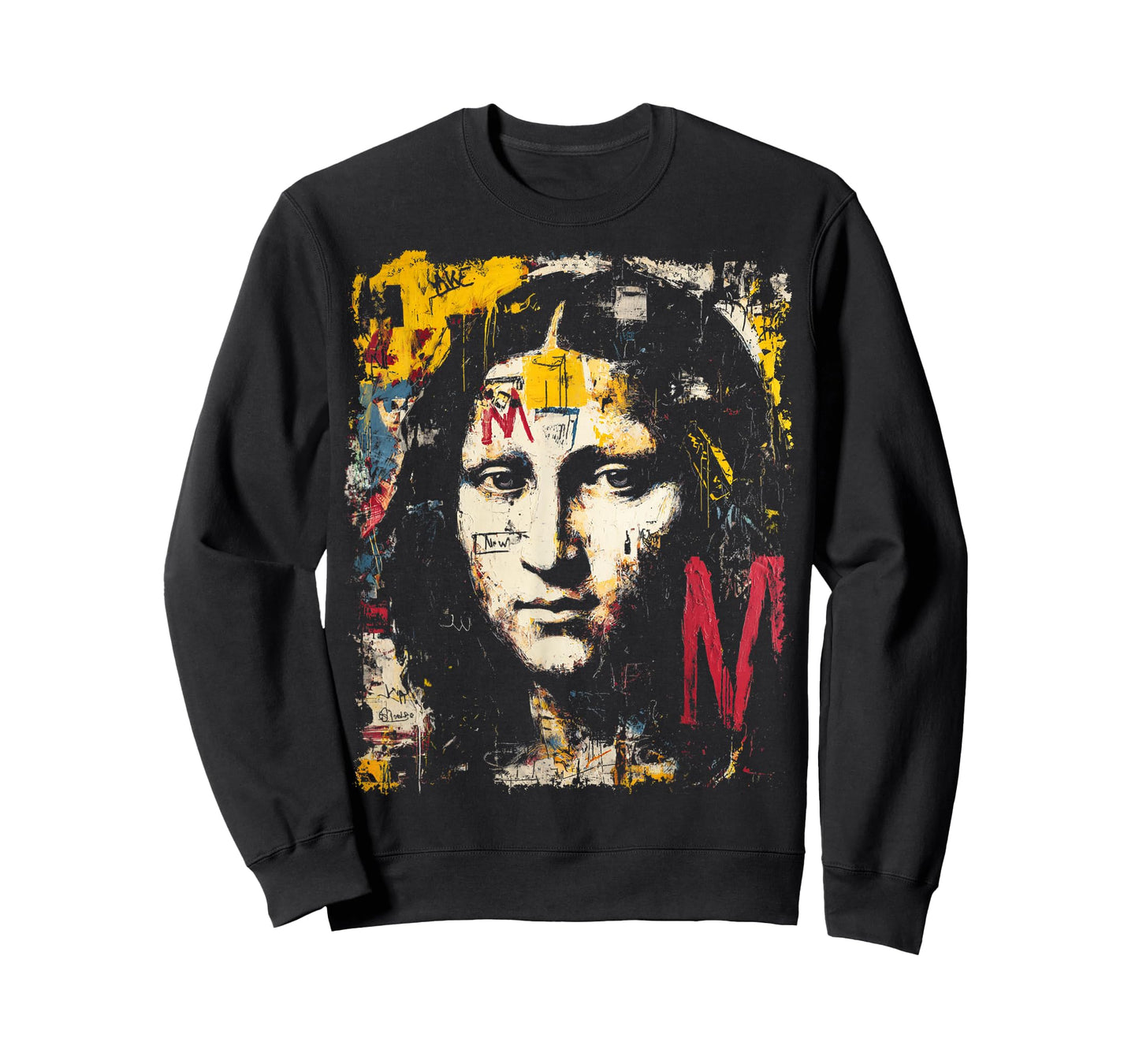 Pop Art Style Women's 80's Graffiti Graphic Designer T-Shirt
