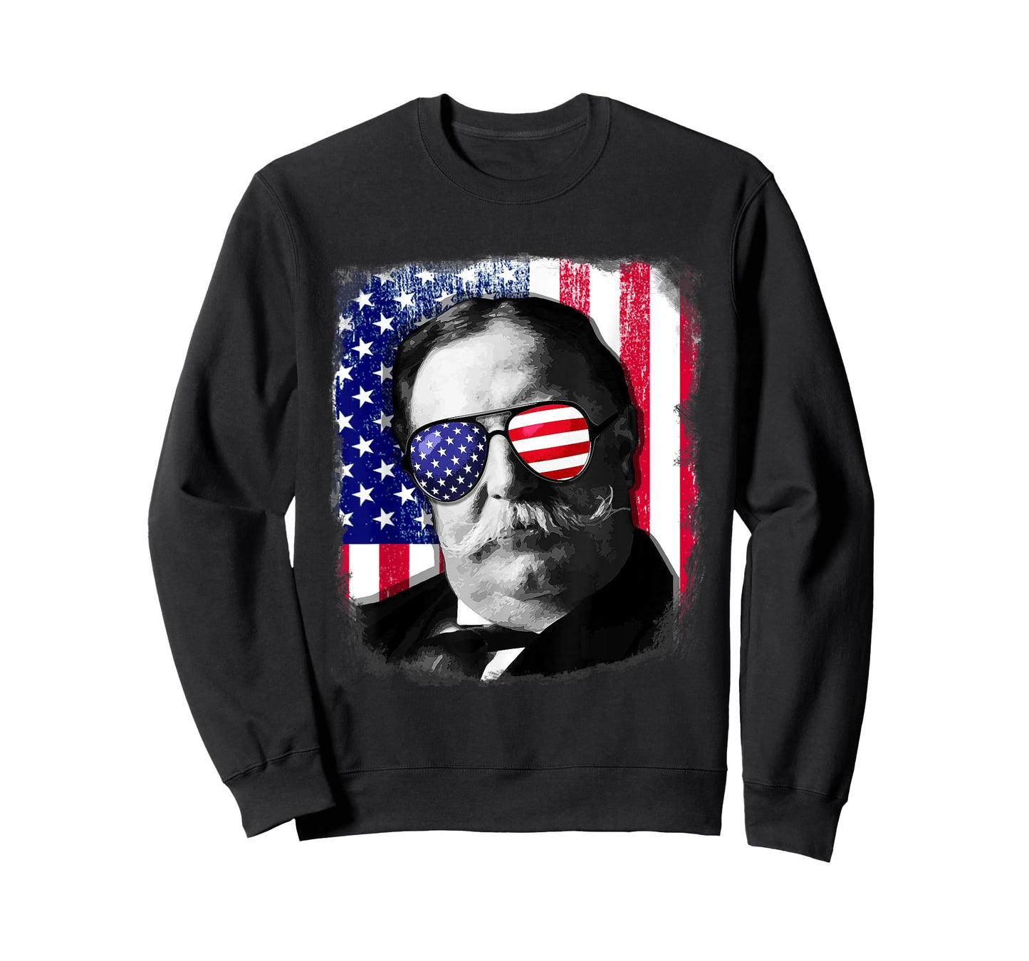 William H Taft US flag TShirt 4th of July T-Shirt