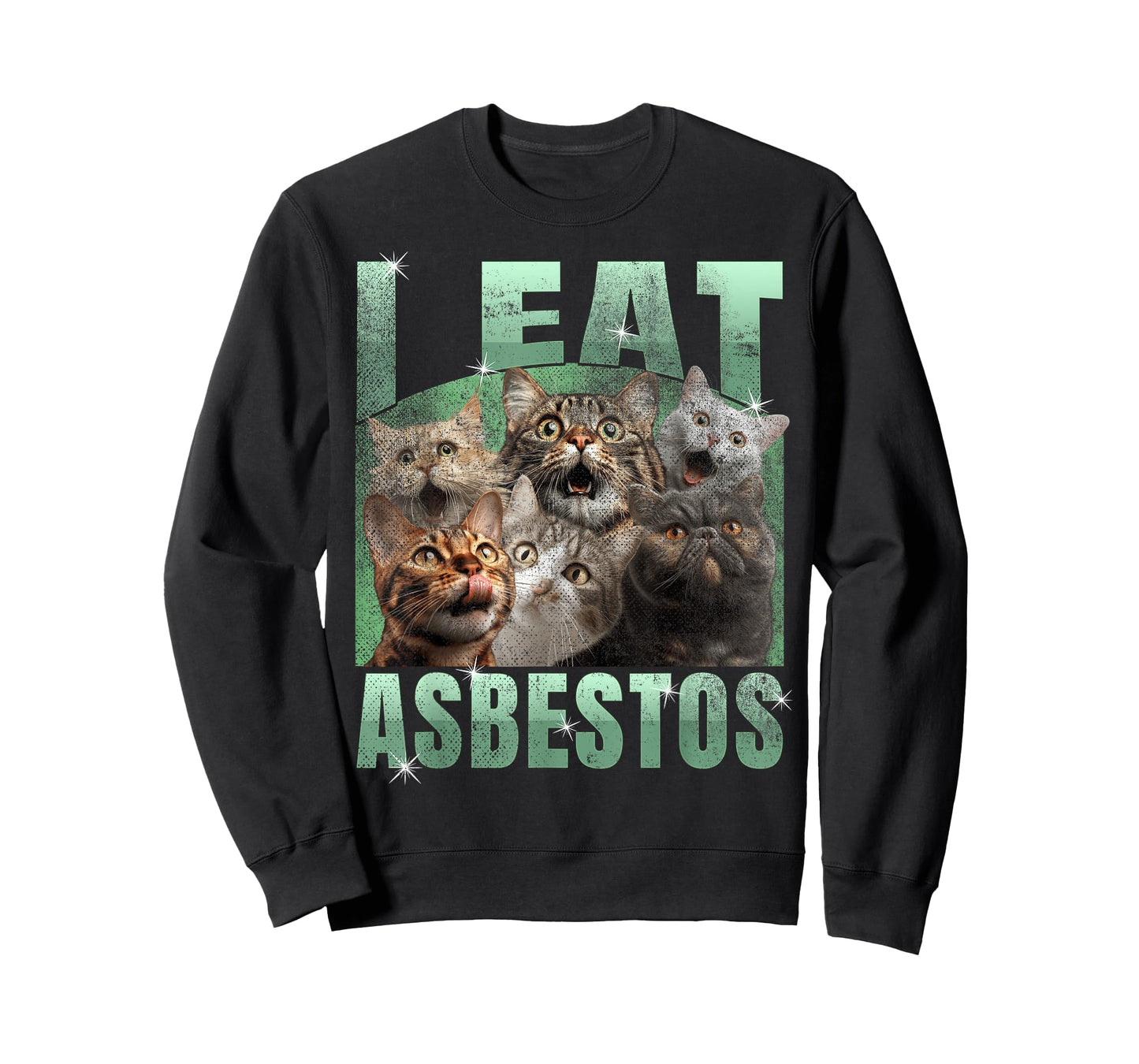 I Eat Asbestos | Funny Cat Meme | DIY T-Shirt