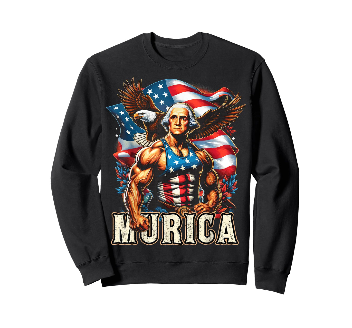 4th of July Patriotic Funny George Washington July 4th USA T-Shirt