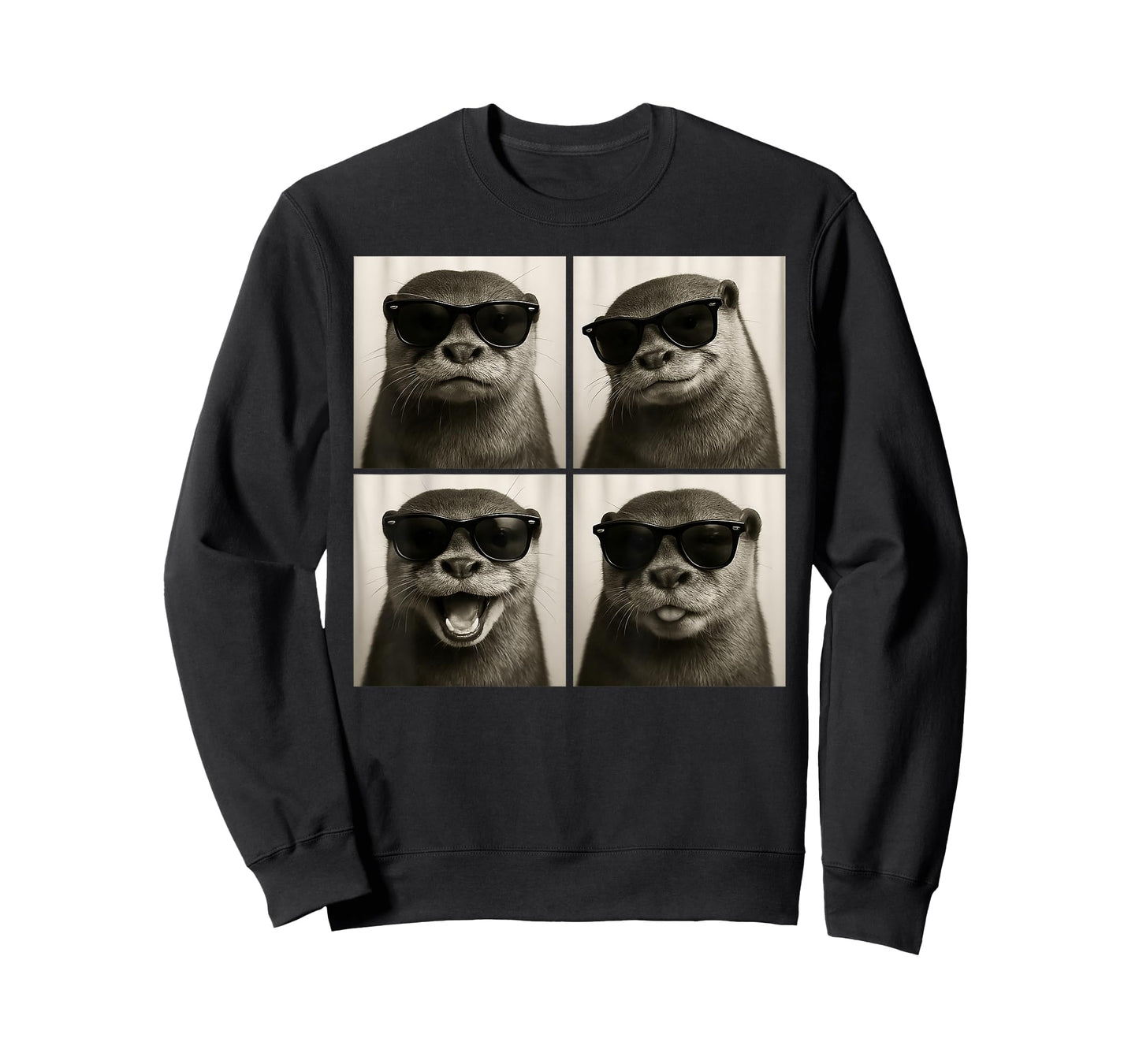 Funny Otter Lover Cute Sea Otter Photo Booth T-Shirt