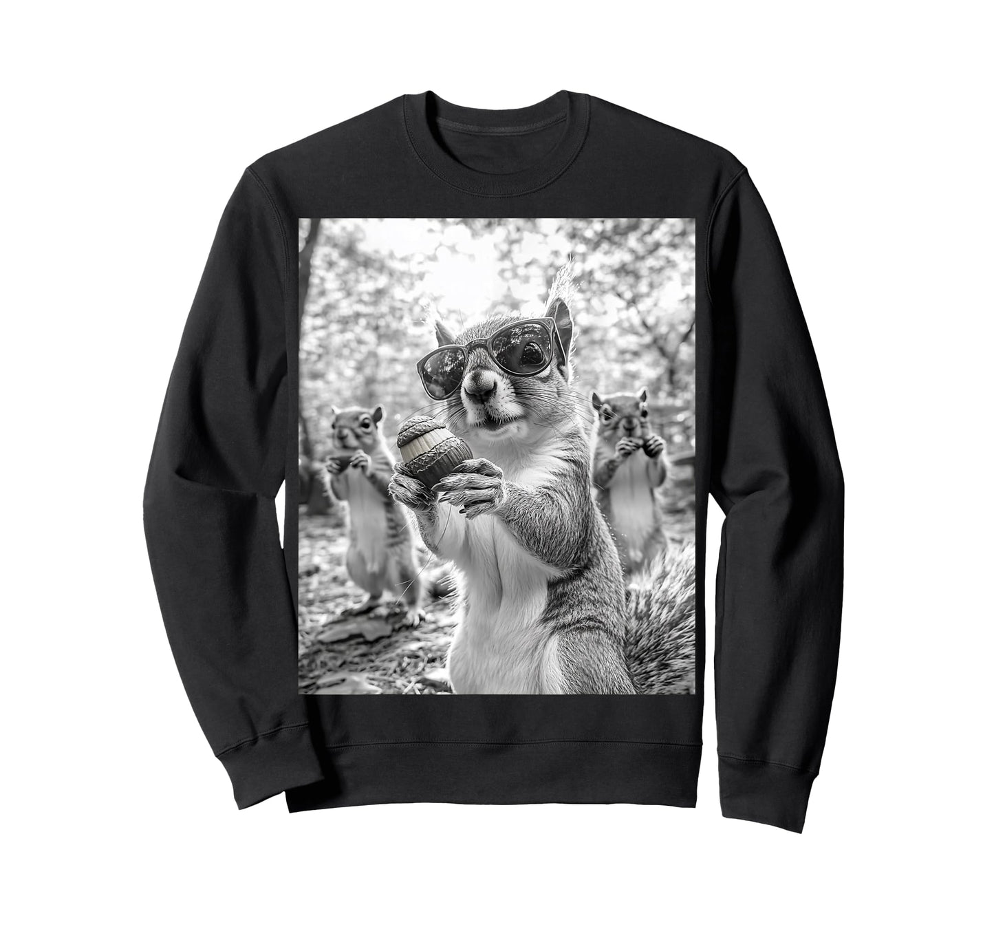 Cute Squirrel Selfie T-Shirt