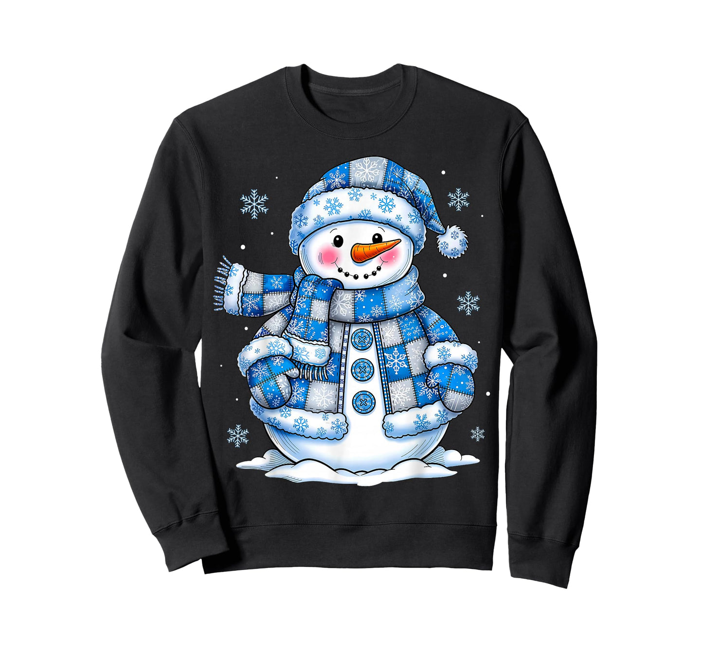 Snowman for Women Men Kids Grandkids Christmas T-Shirt
