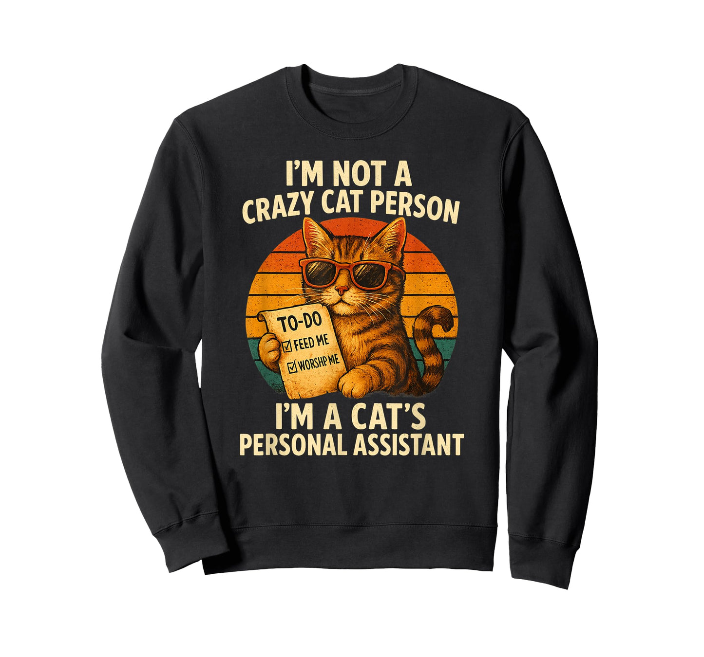 Funny Cat Lover Design for A Cat Lady Or Cat Person T-Shirt