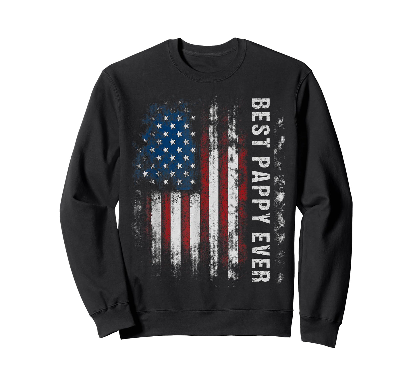Pappy American Flag Father's Day For Pappy From Daughter Women Kids Men T-Shirt