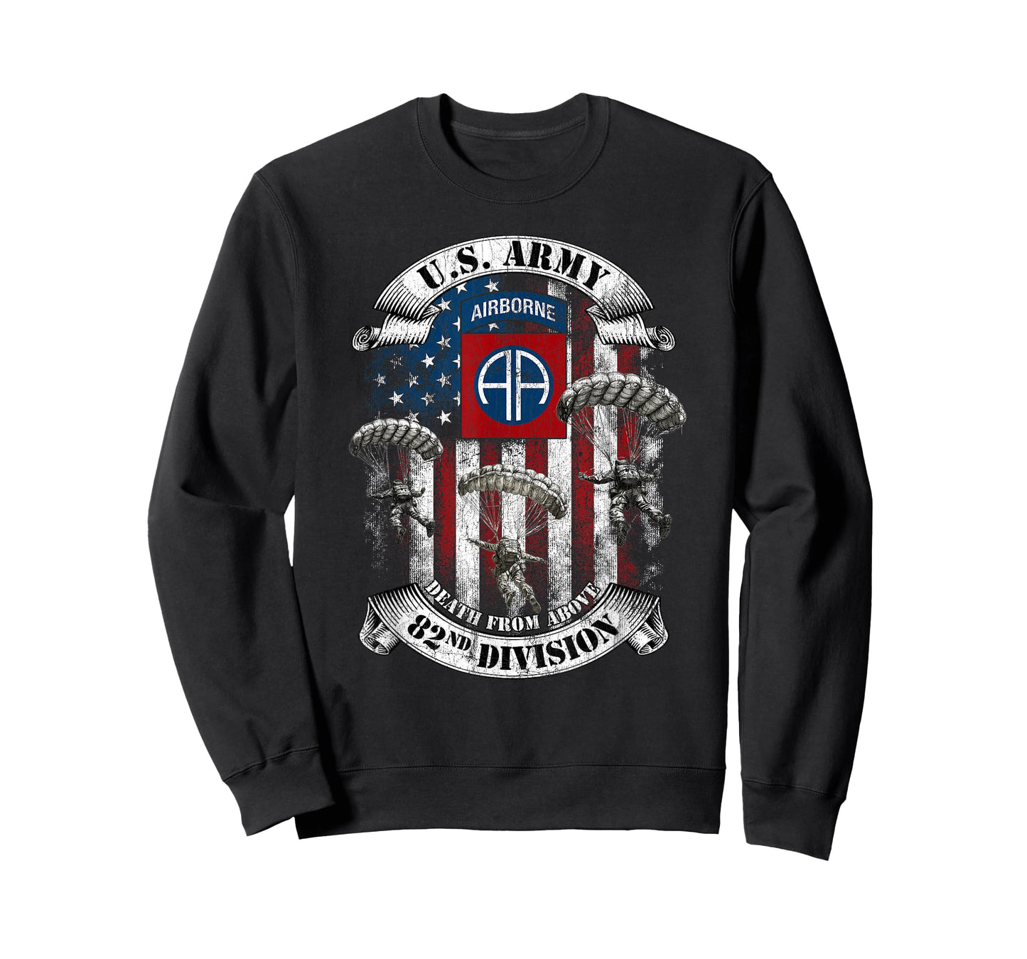 82nd Airborne Division Death From Above Fort Bragg Gifts T-Shirt