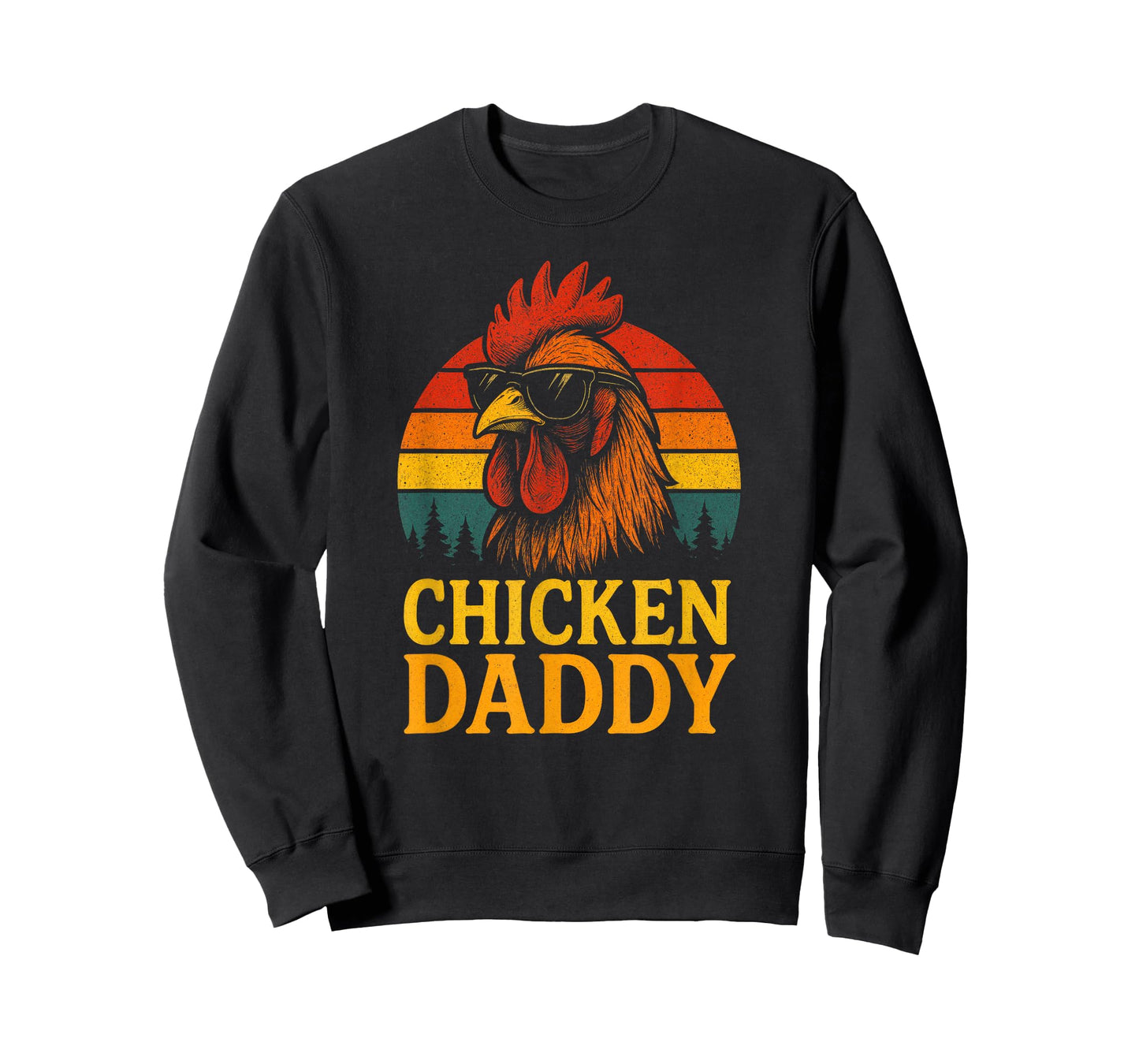 Chicken Daddy - Funny Poultry Farmer Retro T-Shirt