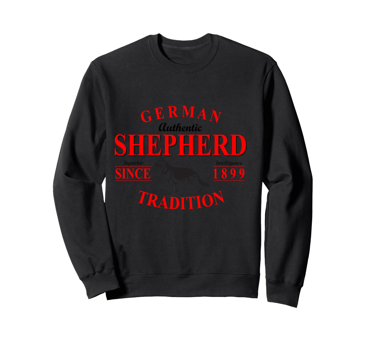 Authentic German Shepherd Tradition Pet Dog Owners Gift Long Sleeve T-Shirt