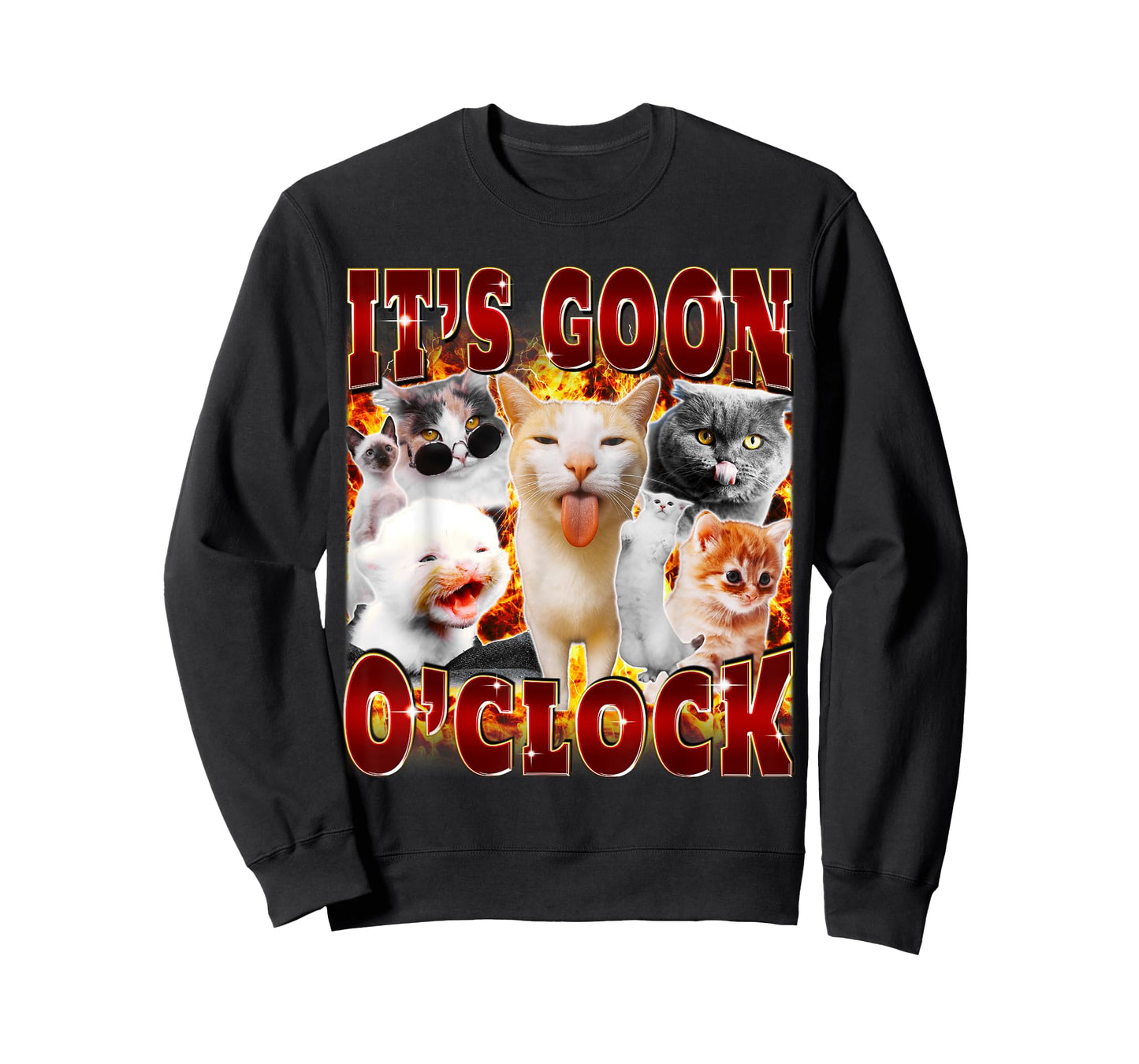 It's Goon O'Clock Funny Meme Gen Z Humor Joke Bootleg T-Shirt