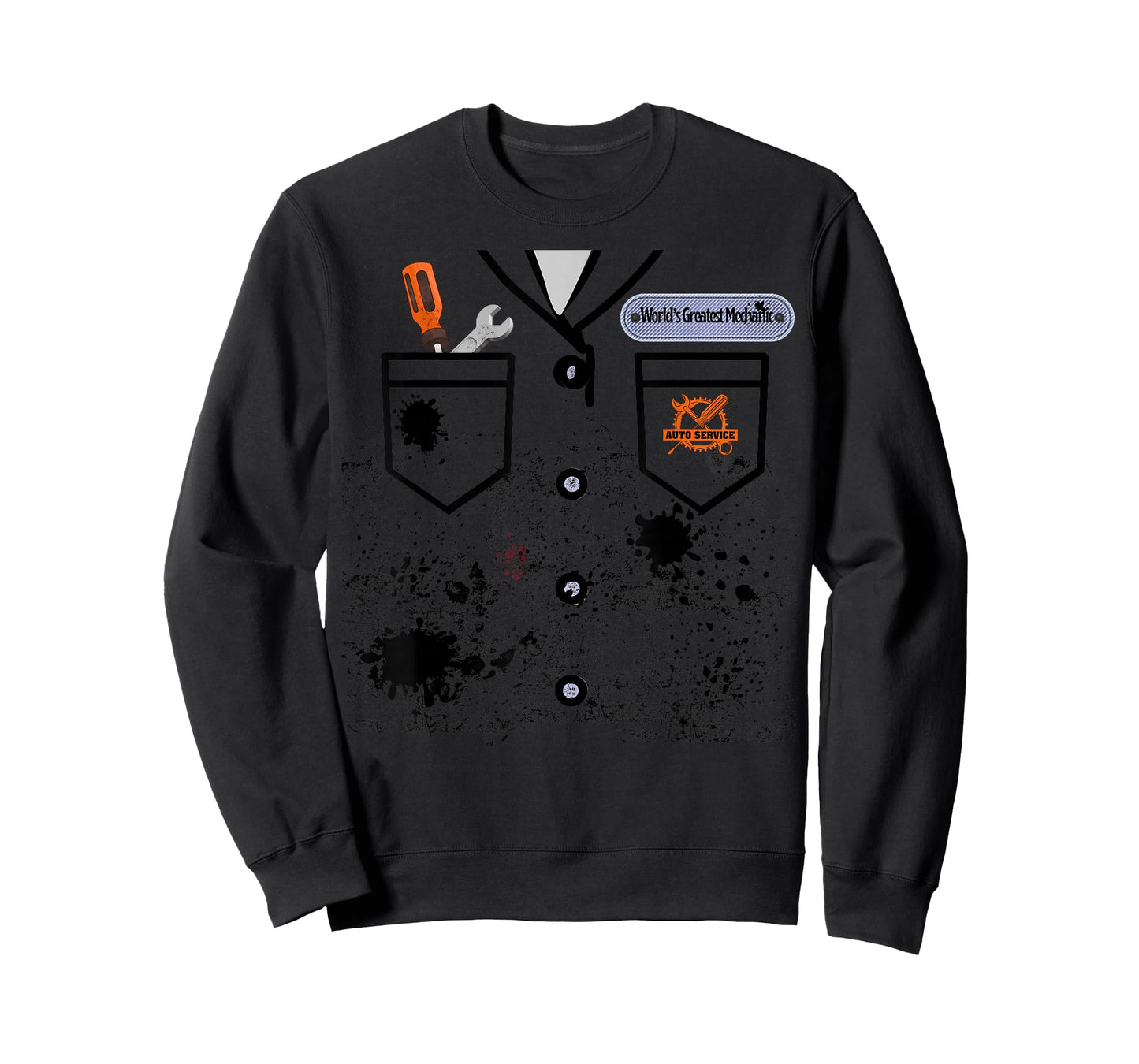Auto Mechanic Costume Career Day T-Shirt