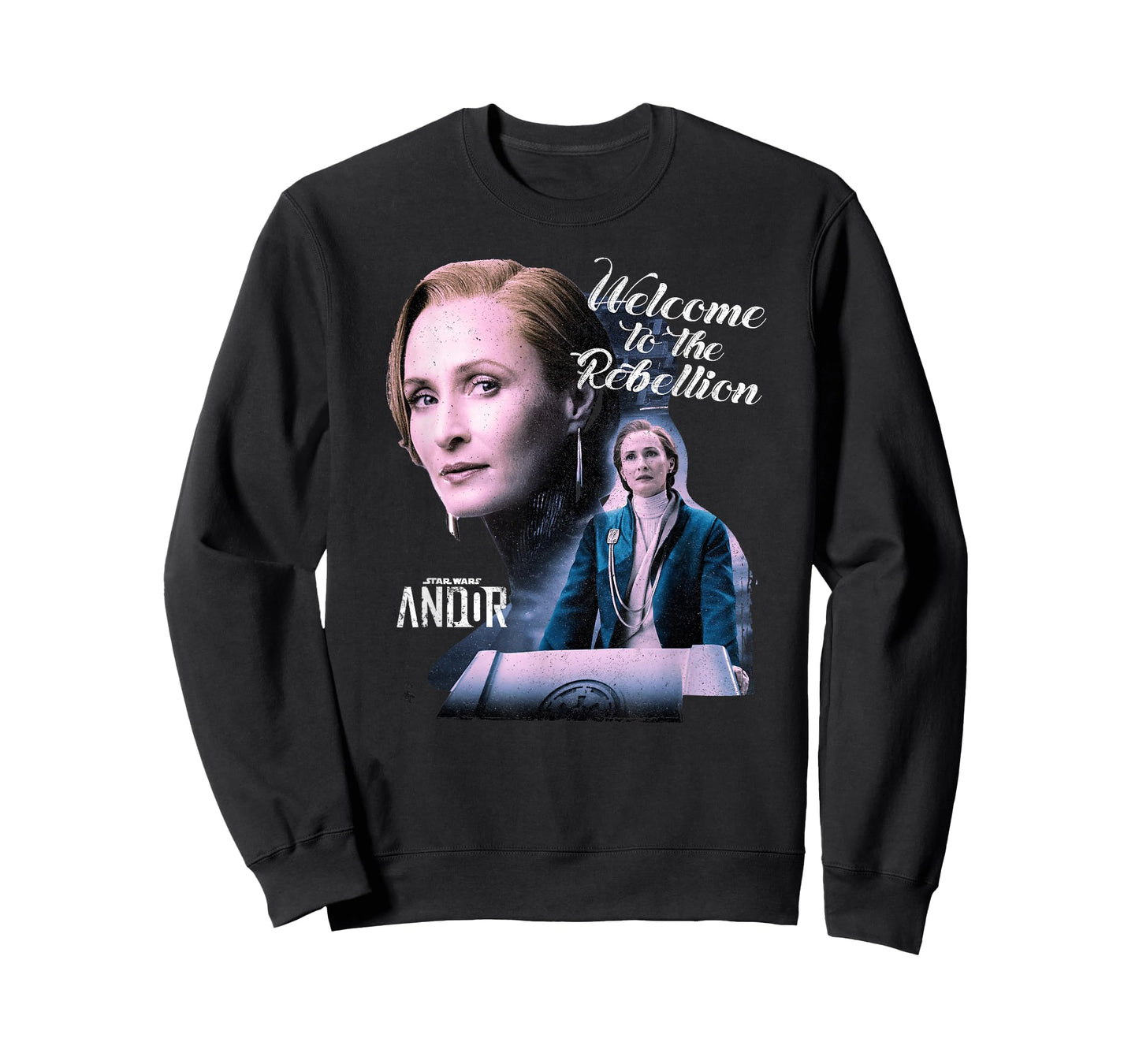 Star Wars Andor Mon Mothma Welcome To The Rebelion Distress T-Shirt