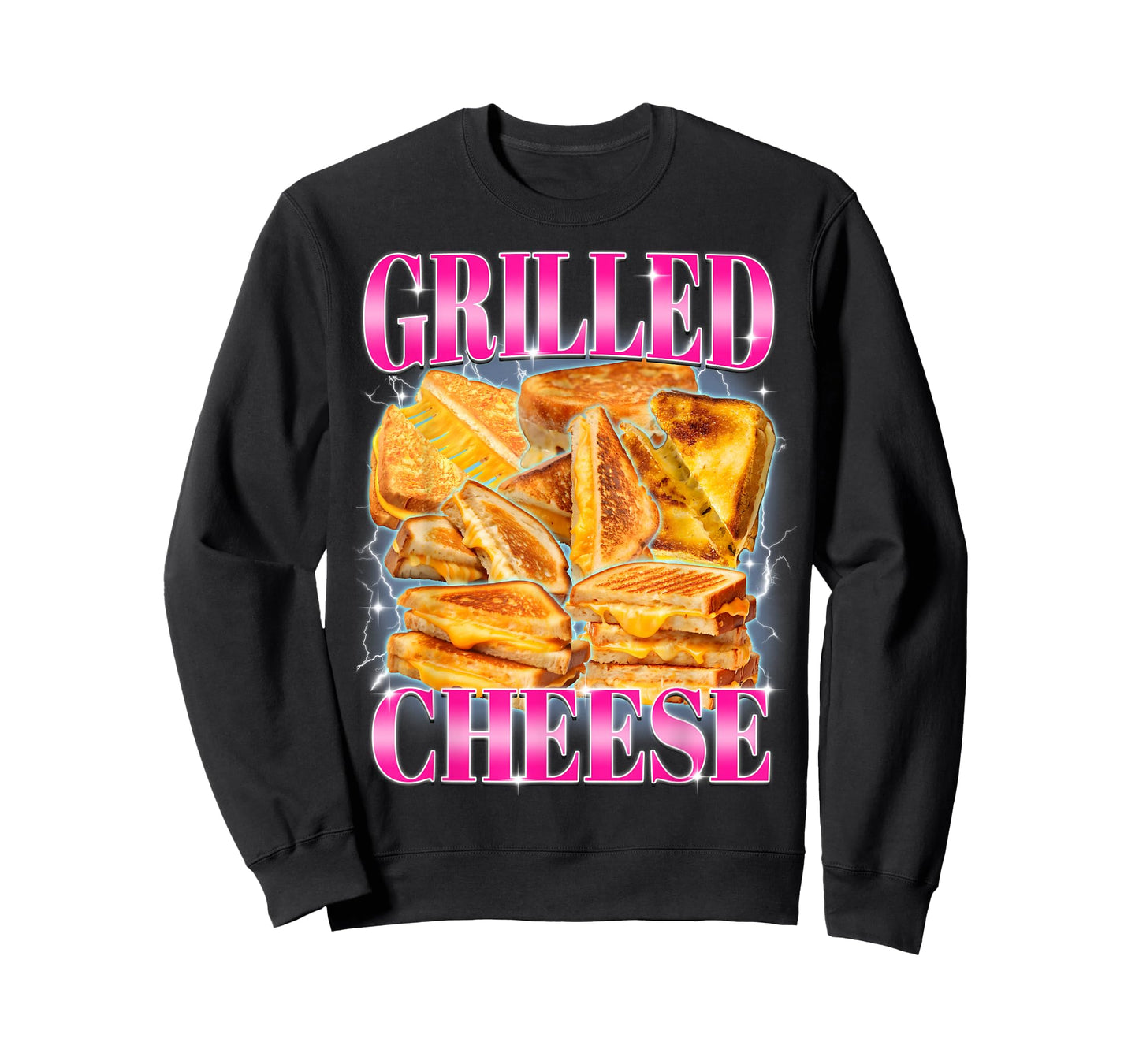 Funny Food Meme Grilled Cheese Sandwiches Food Lover T-Shirt