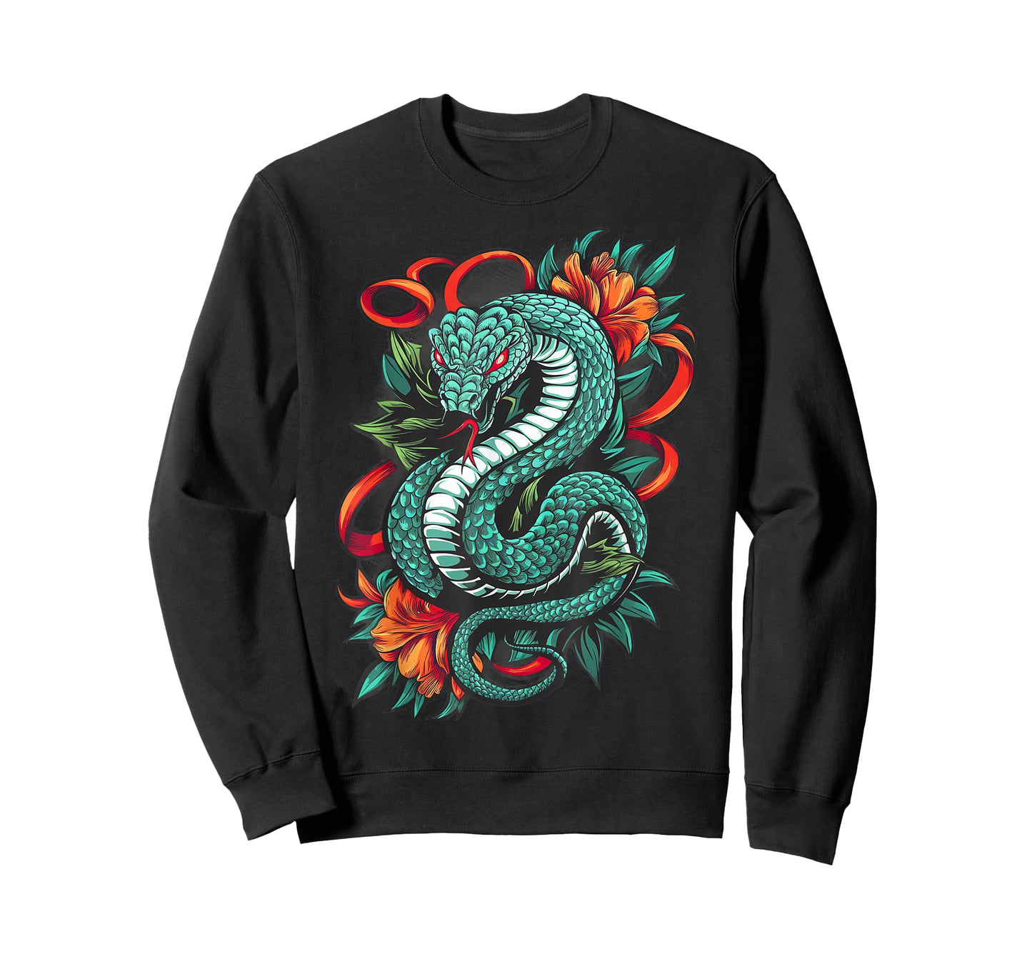 Year Of The Snake 2025 Cool Snake Graphic Art Mens Womens T-Shirt