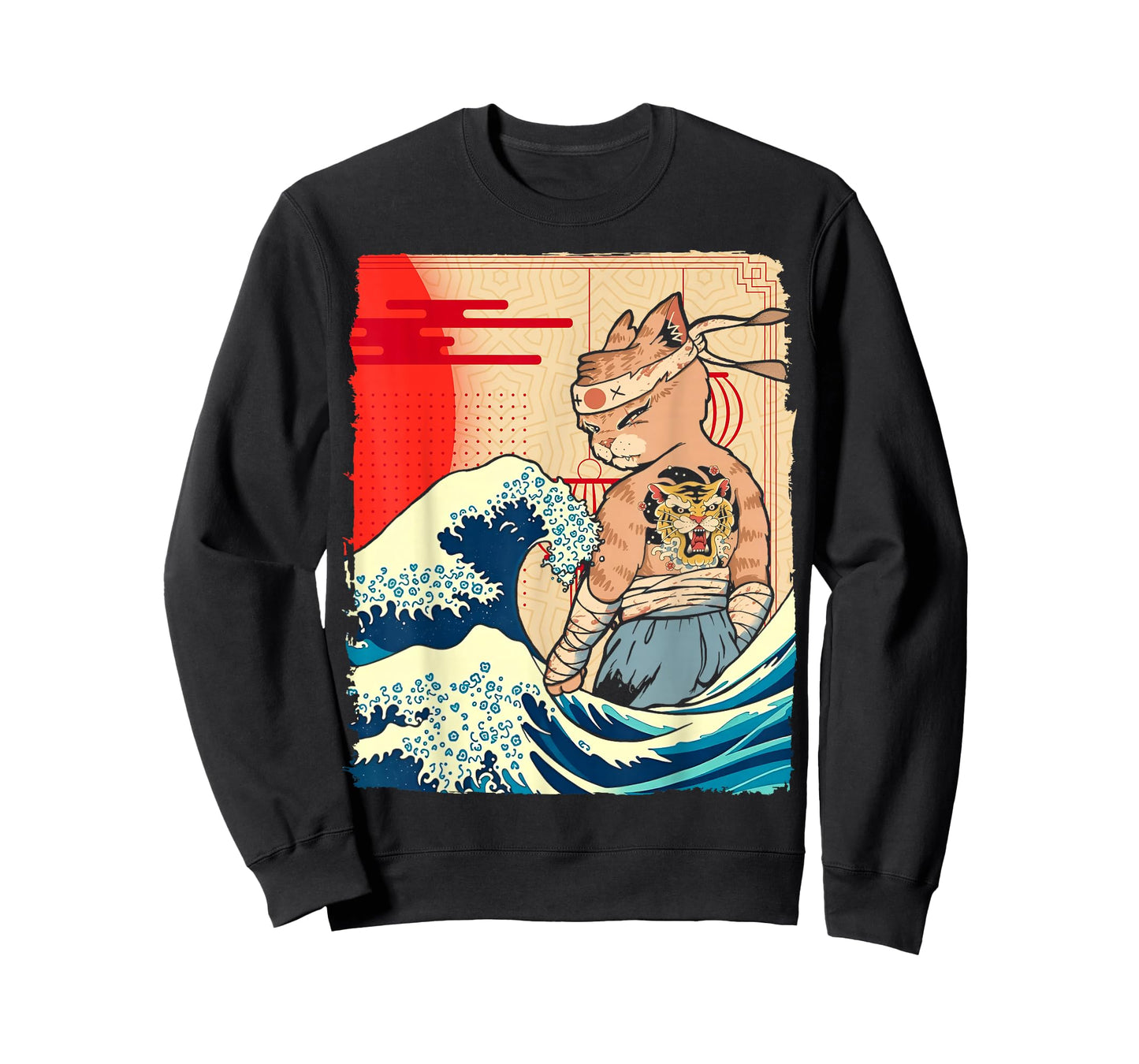 Japanese Ninja Art and Japan Karate, Jujutsu Cat T-Shirt