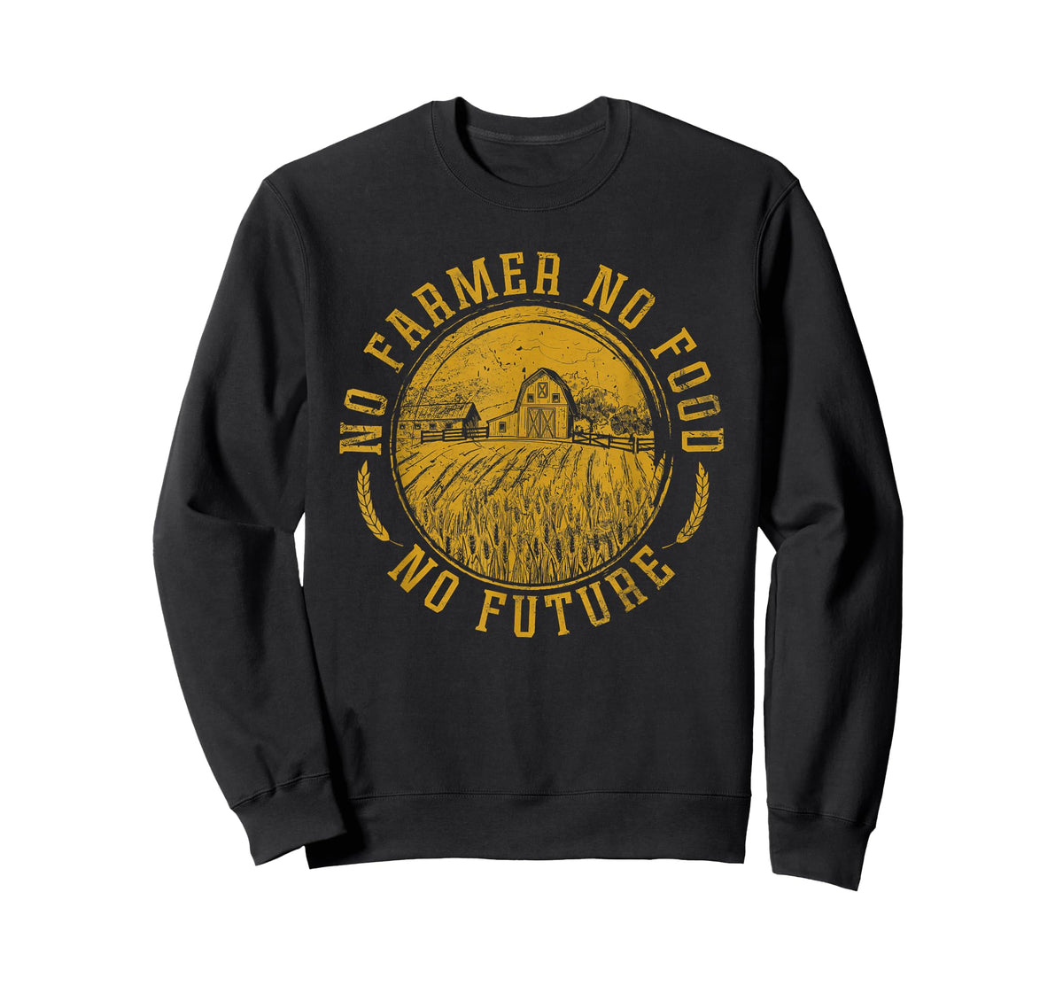 Vintage Farm No Farmer No Food No Future Farming Farm Lover T-Shirt