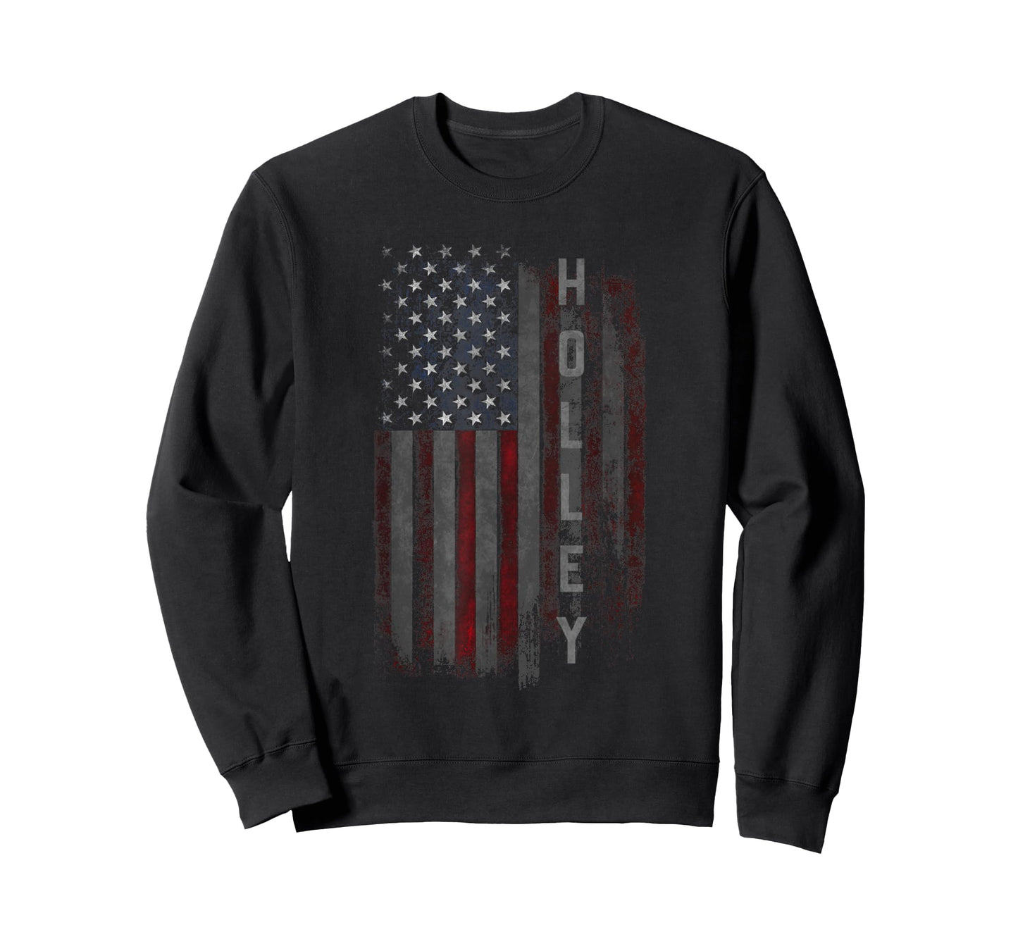 Holley Family American Flag T-Shirt for Women Men