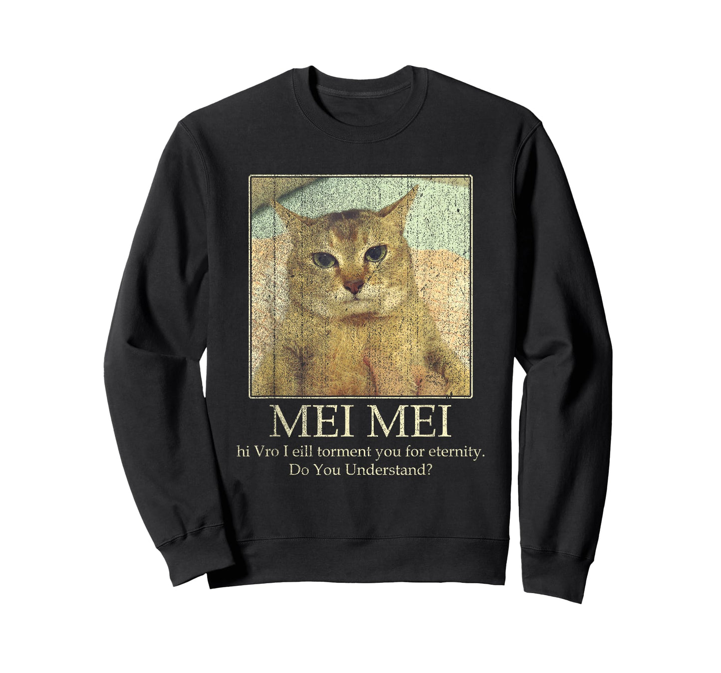 Mei Mei Cat Lover Do You Understand Cat Meme Men Women T-Shirt