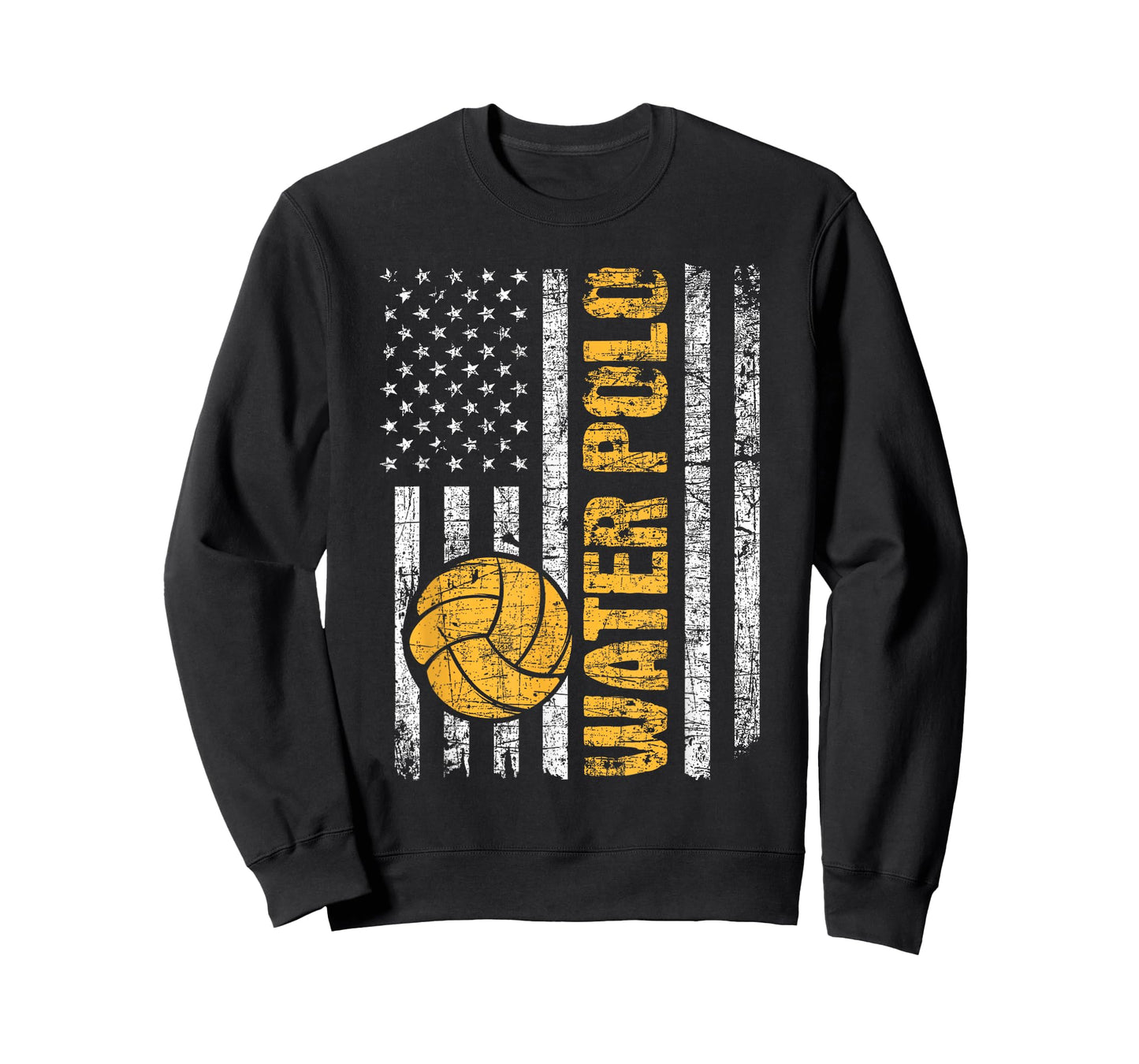 Water Polo - USA Flag Goalie Sportsmen Goalkeeper T-Shirt