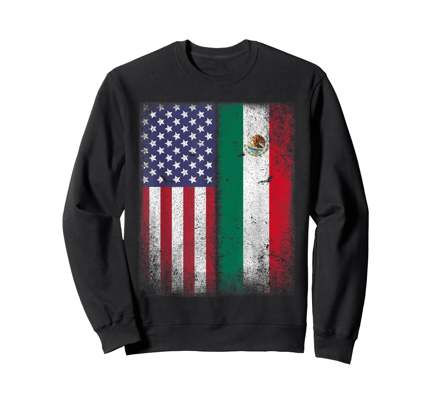 Mexican American Flag Mexico USA Mexicana Mexicano T-Shirt