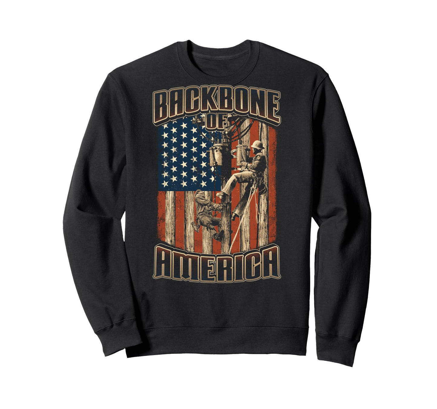 Lineman Tshirt Lineman American Flag USA Flag Lineman Tshirt