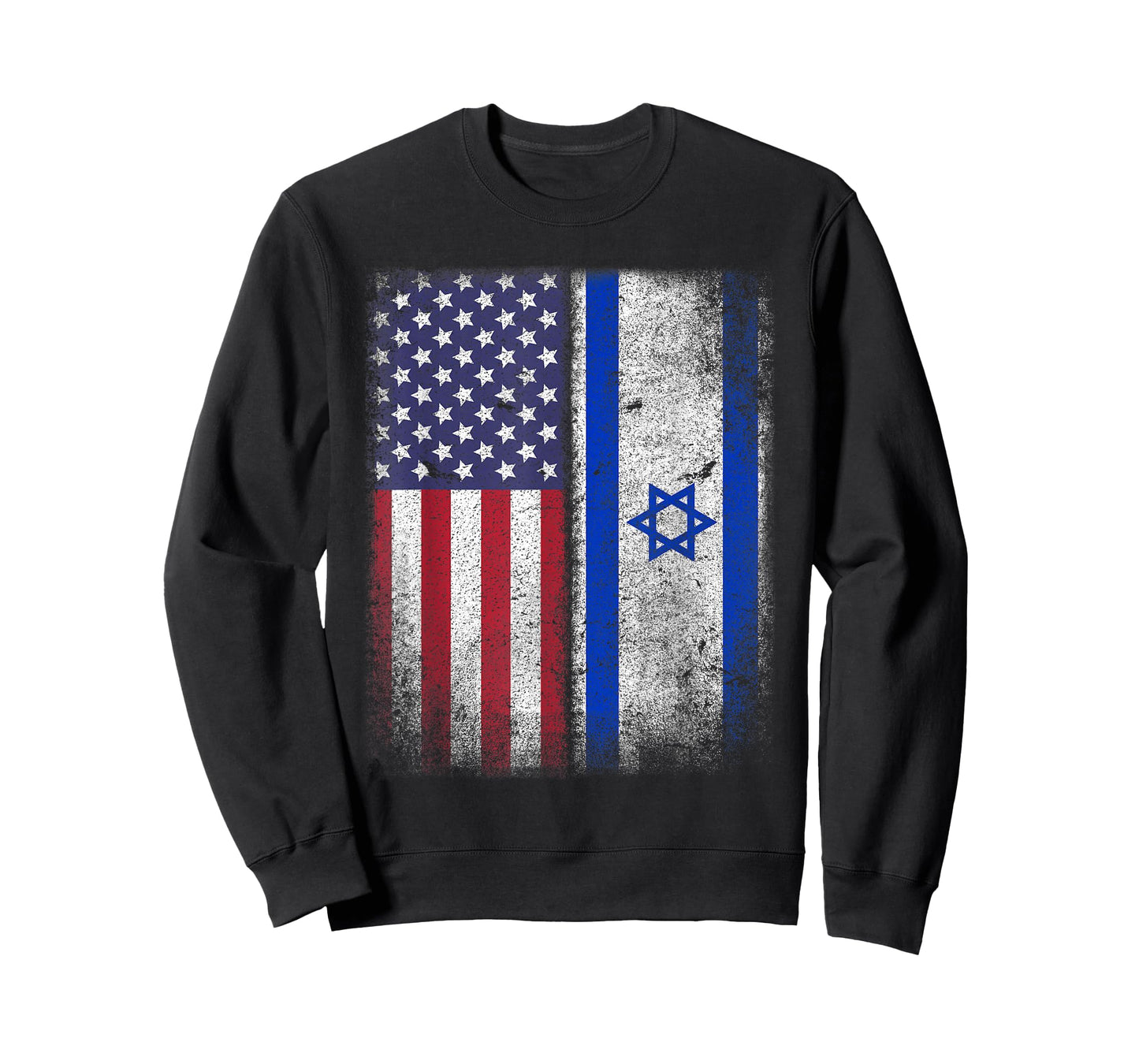 Israeli American Flag Israel Usa Roots America Gift T-Shirt