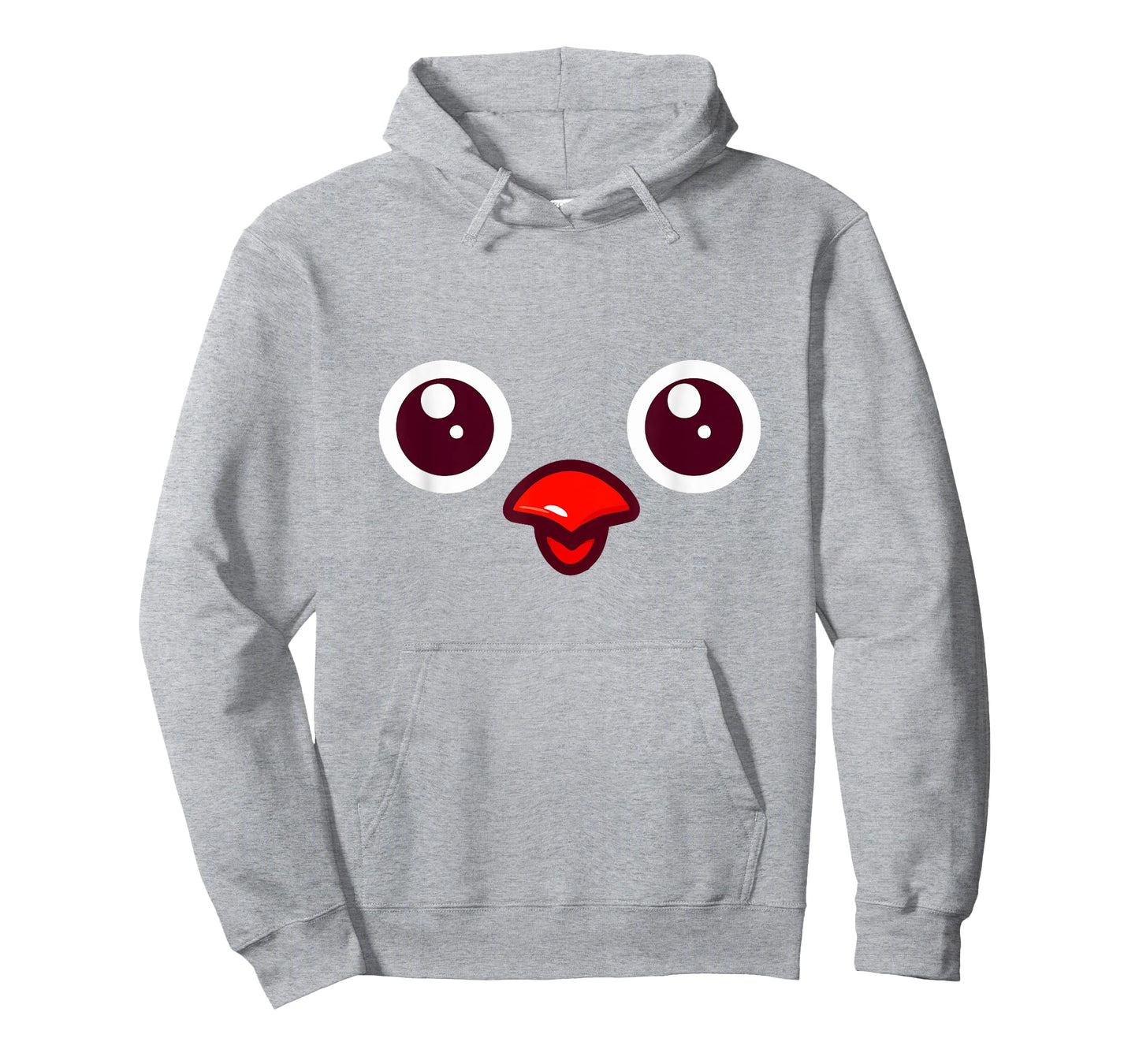 Cute Yellow Chick Face Costume For Kids Farm Animal Meme T-Shirt