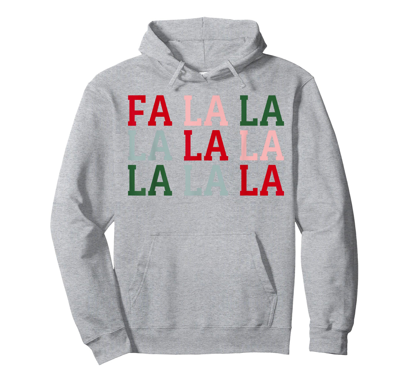 Christmas Womens Mens Holiday Fun Christmas FA La La La La T-Shirt