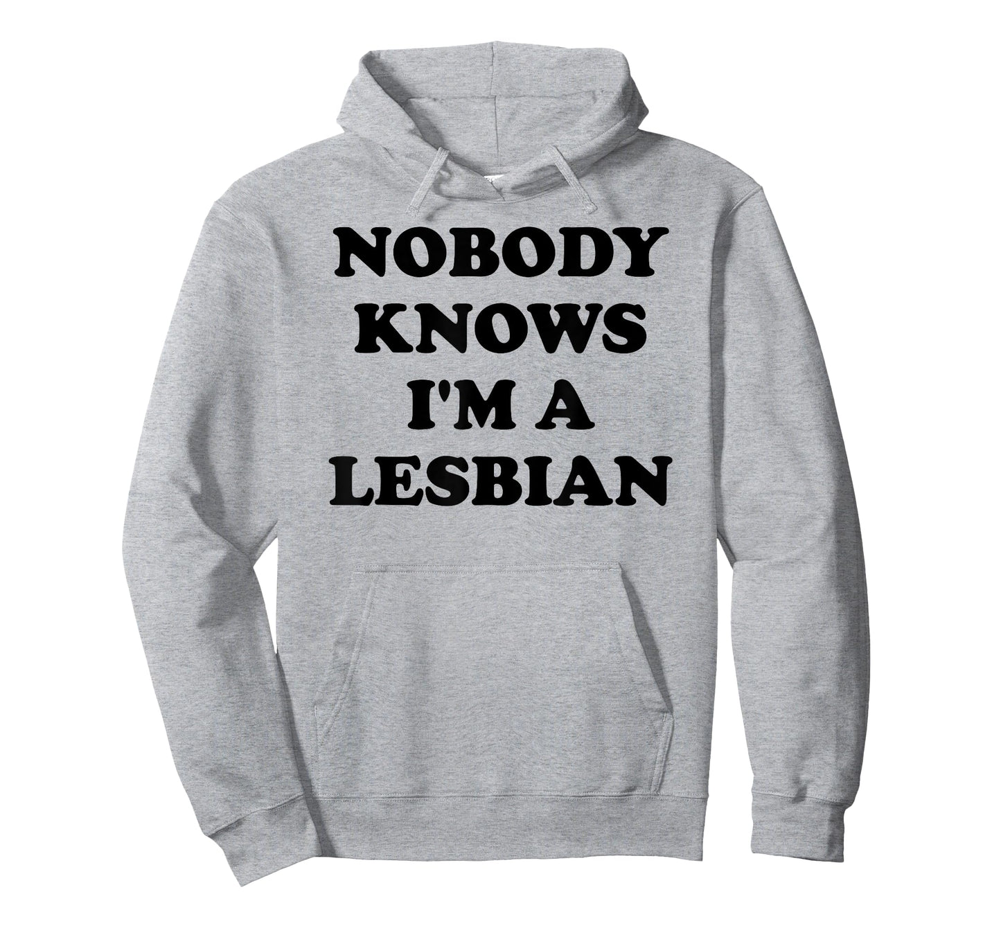 NOBODY KNOWS I'M A LESBIAN LGBTQ T-Shirt