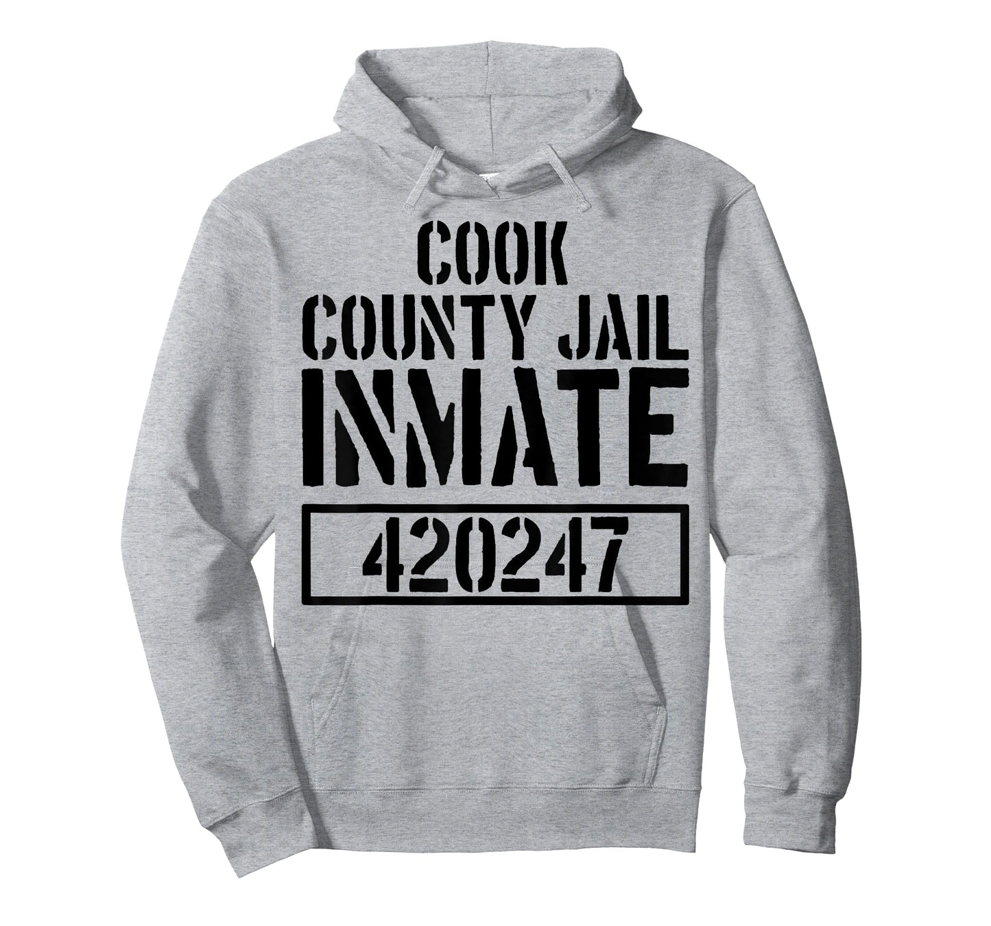 Cook County Jail Inmate T Shirt - Prison Halloween Costume T-Shirt