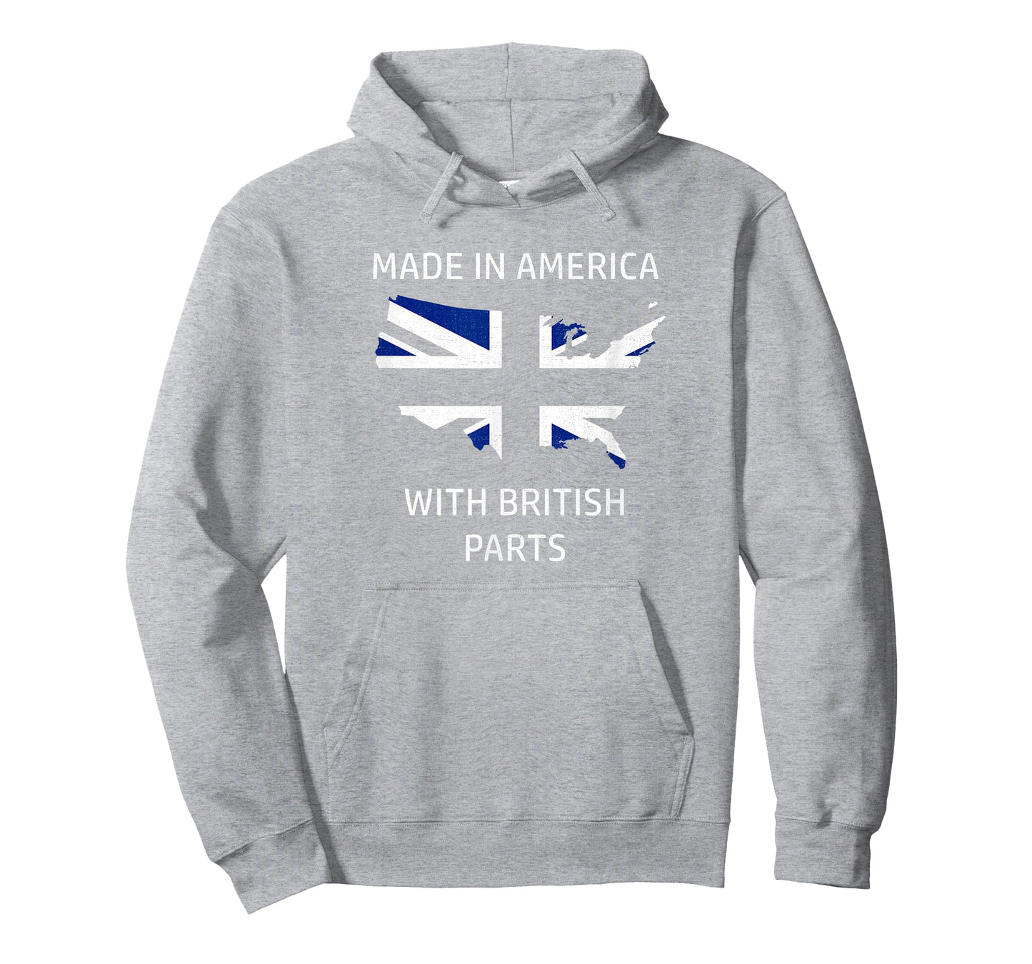 Made in America with British Parts - Britain and USA Pride T-Shirt
